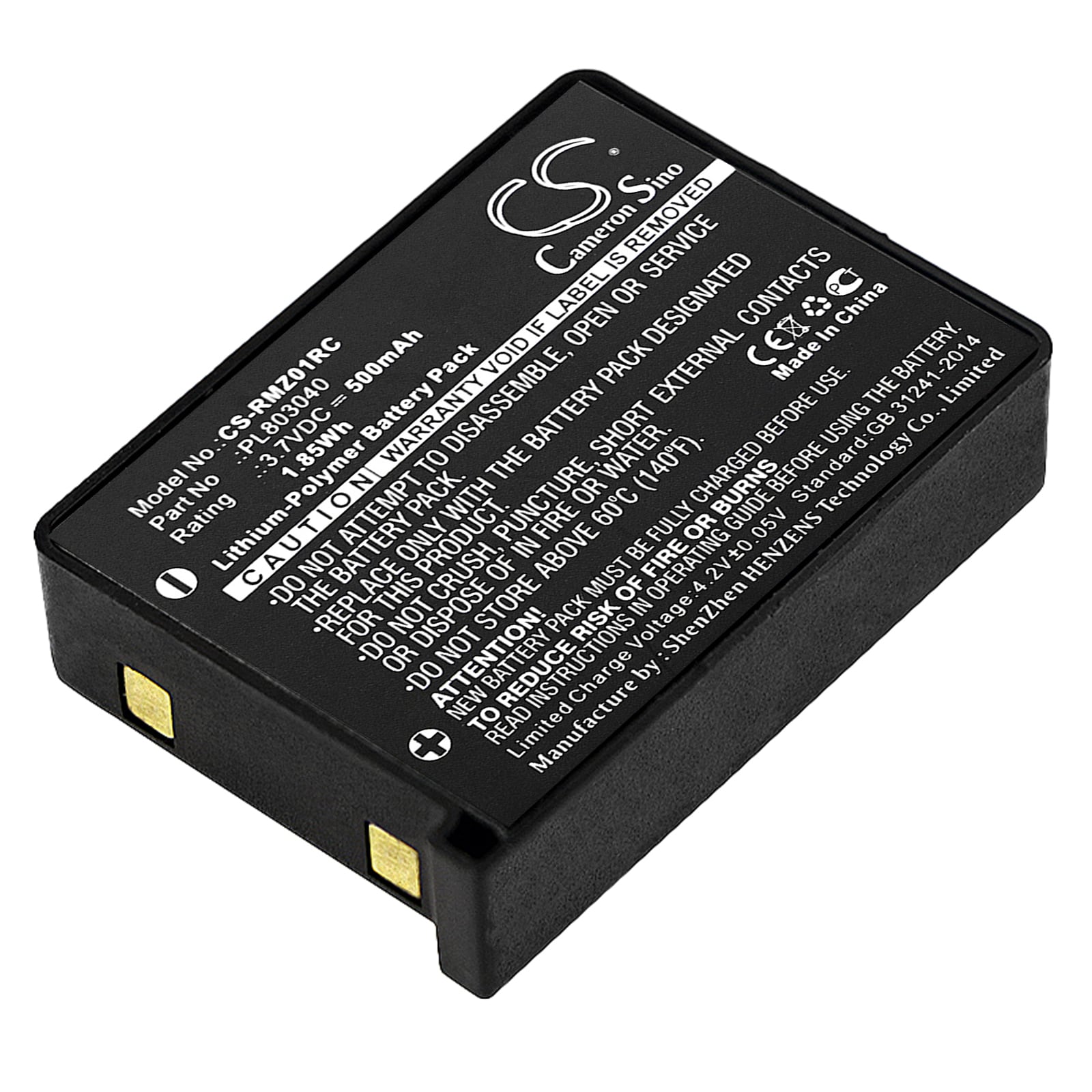 Batteri for tastatur, mus for RAZER Turret, Turret gamingmus, RZ01-0133 og andre.