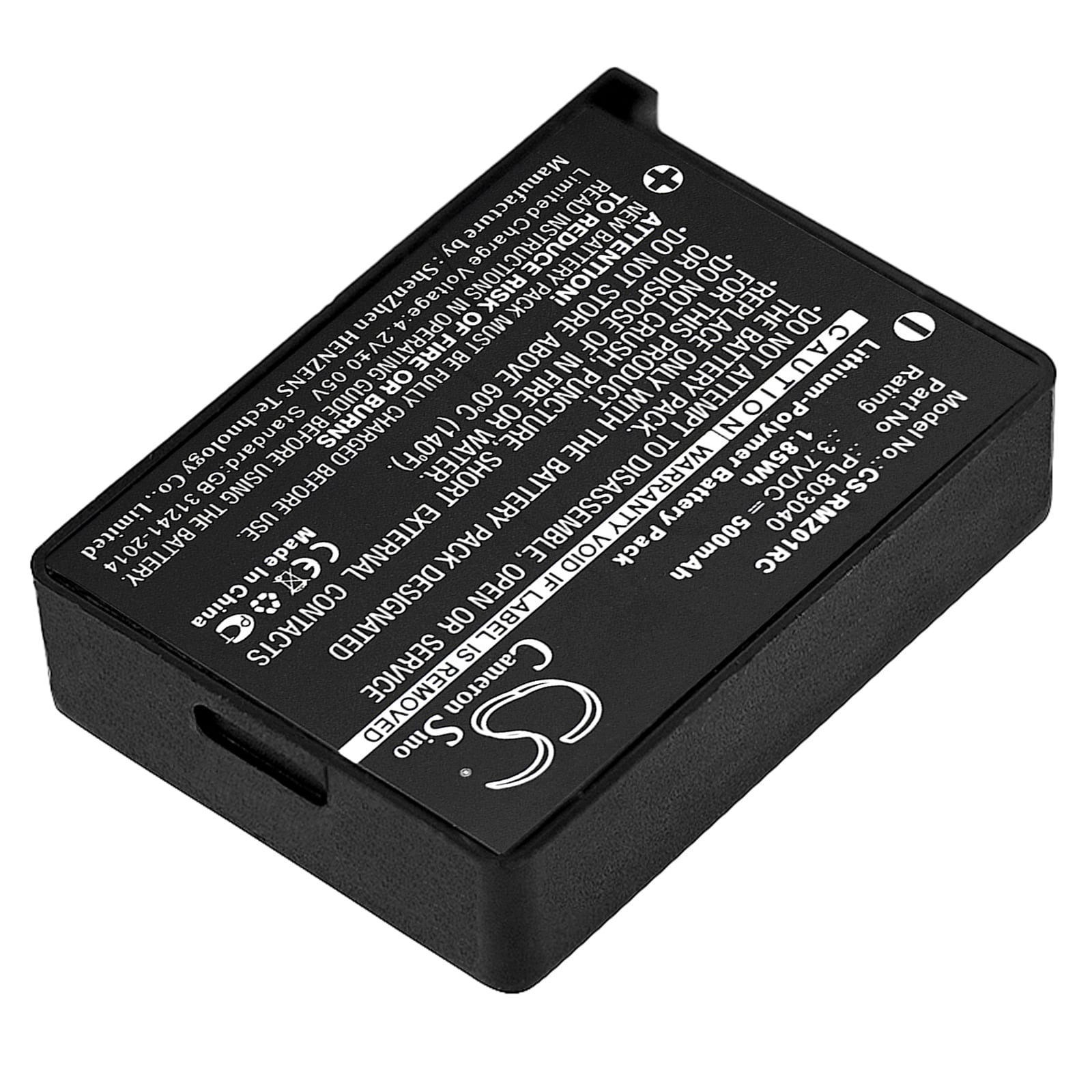 Batteri for tastatur, mus for RAZER Turret, Turret gamingmus, RZ01-0133 og andre.