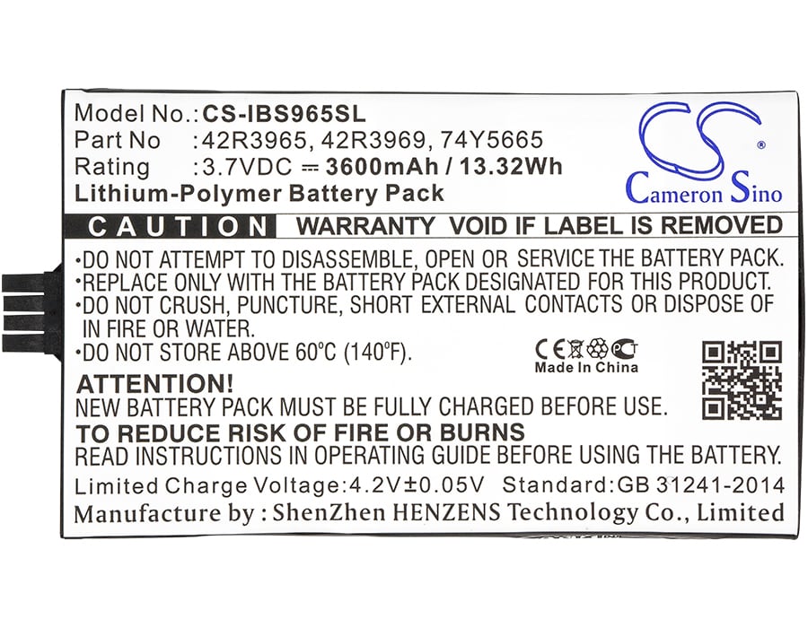 Batteri for RAID-kontroller for IBM 571F, 572F, 5739 og andre.