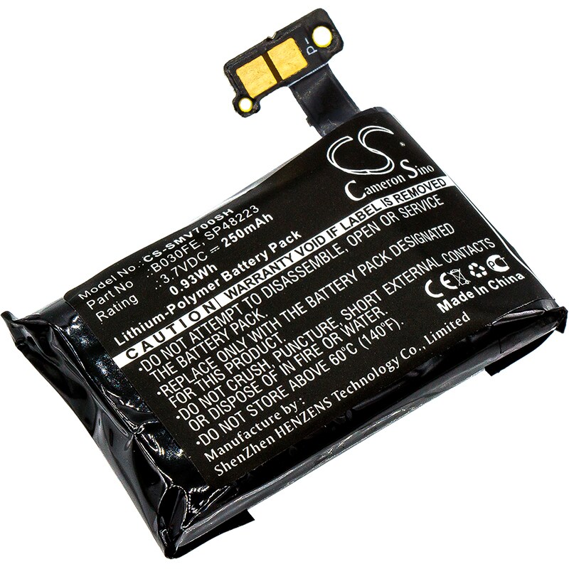 Batteri for smartklokke for Samsung Gear 1, SM-V700