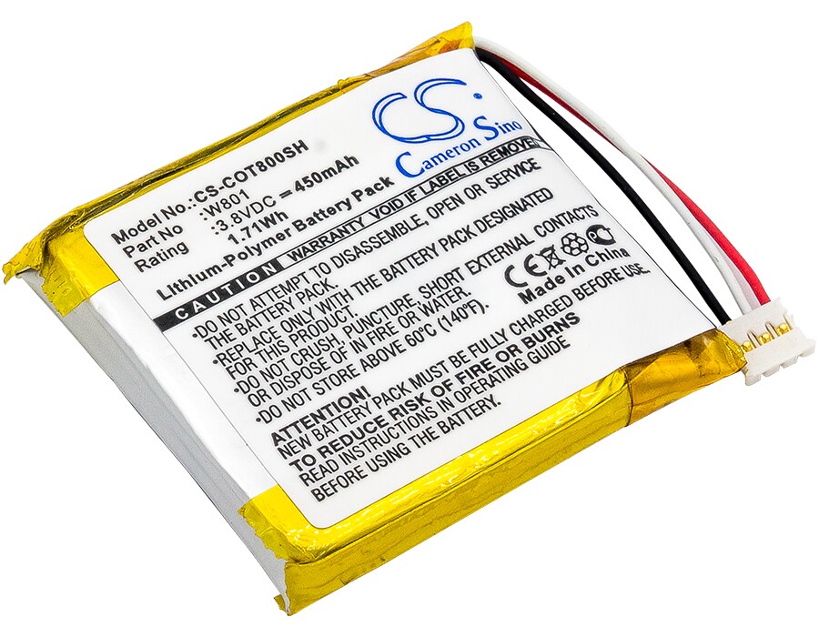 Batteri til smartklokke for Codio K8, T8