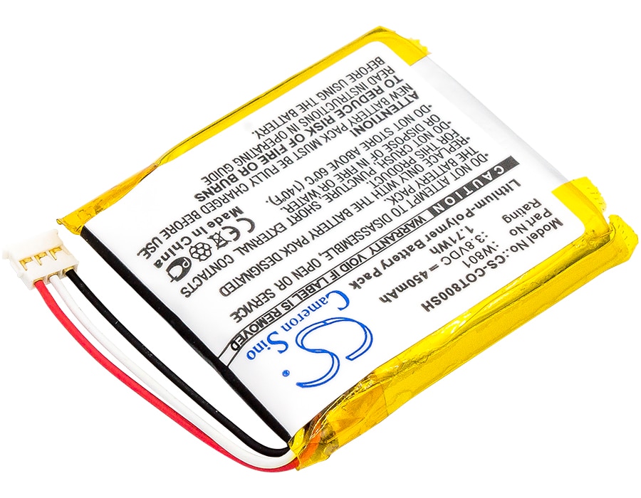 Batteri til smartklokke for Codio K8, T8
