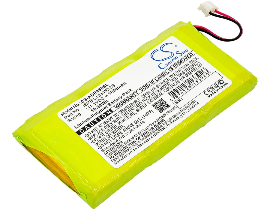 Batteri for DAB Digital til Albrecht DR 850, DR-850