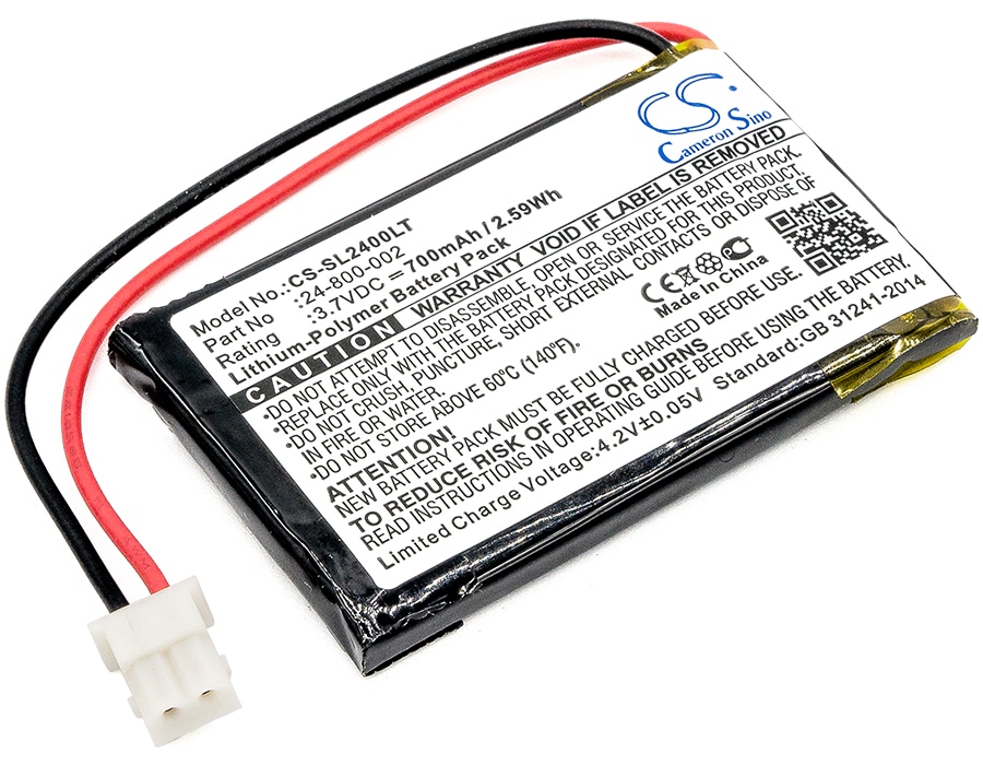 Batteri for LED-lys for solcelle-LED-lys SL-24000