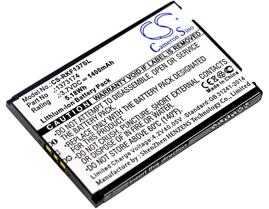 Batteri til sikkerhetskamera for Renkforce 1373174