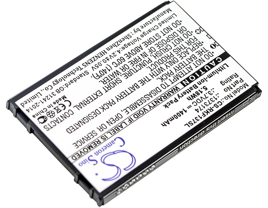 Batteri til sikkerhetskamera for Renkforce 1373174