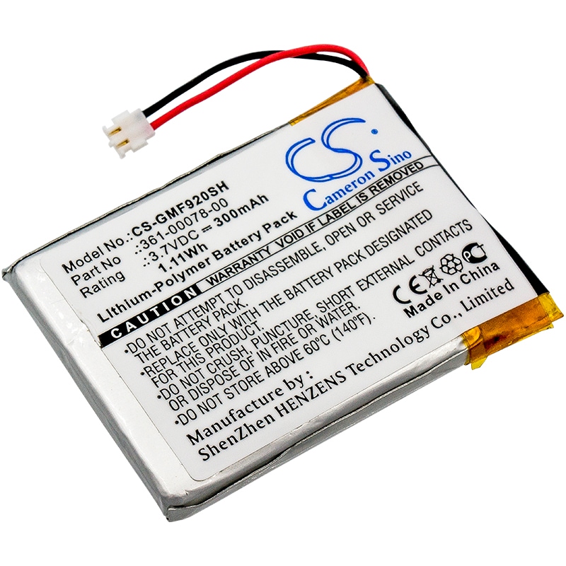 Batteri til smartklokke for Garmin Forerunner 920XT