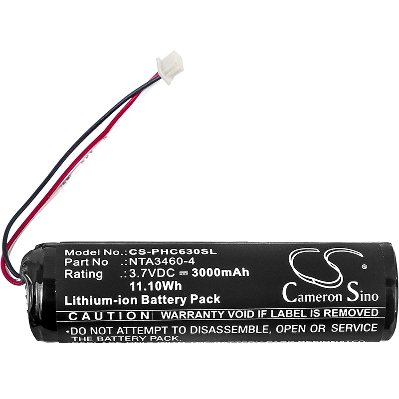 Batteri til BabyPhone for Philips Avent SDC630, Avent SCD630/37, Avent SDC620 og andre.