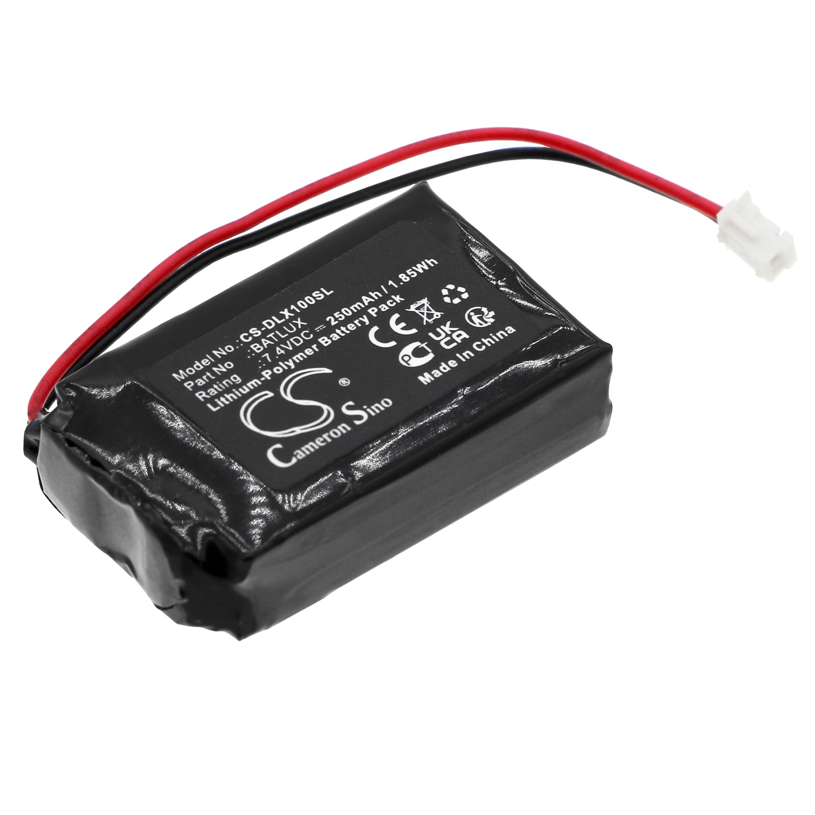 Batteri til airsoftpistol for DLX Luxe ICE 1.0