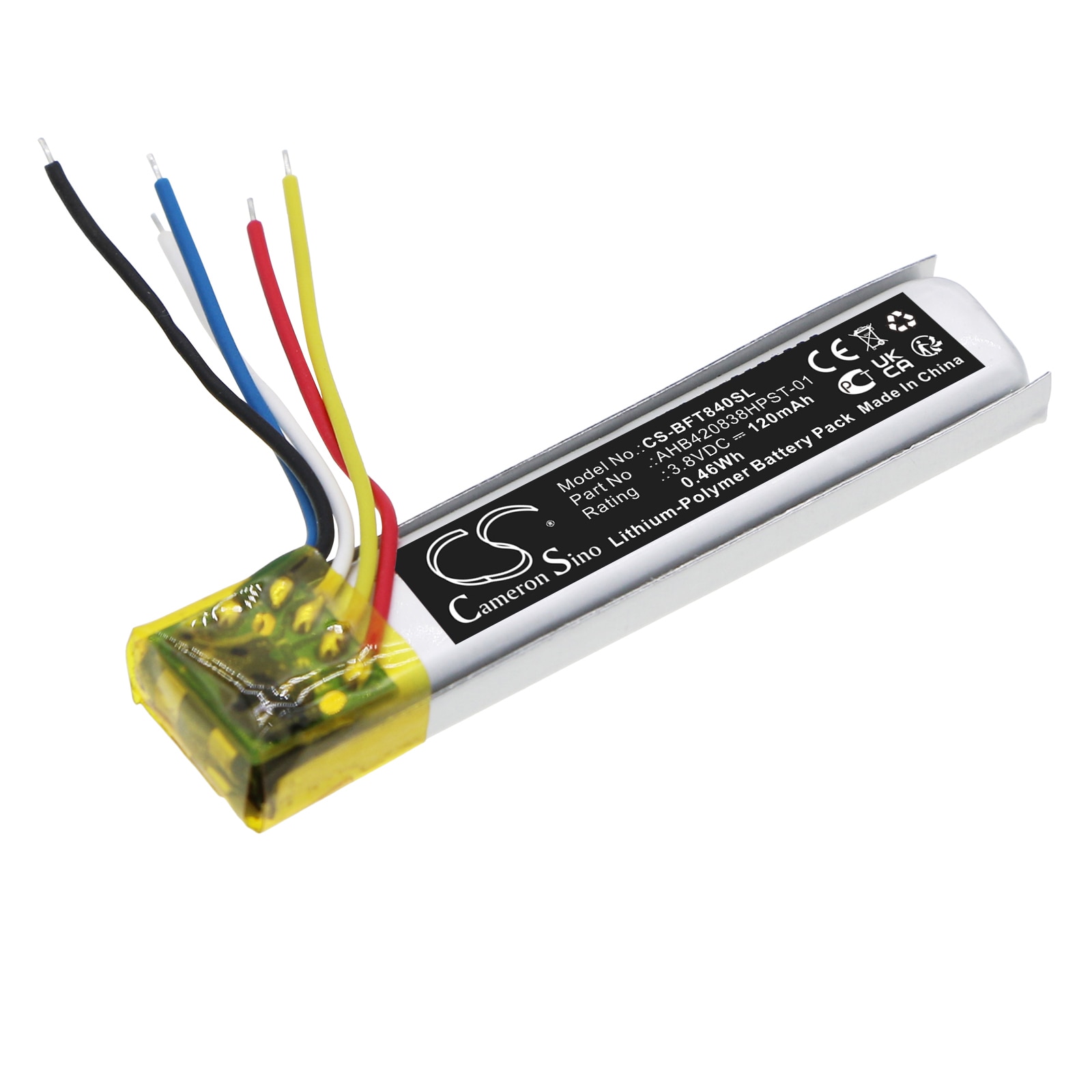Batteri til 3D-briller for Bose Frames Alto, 840667-0100