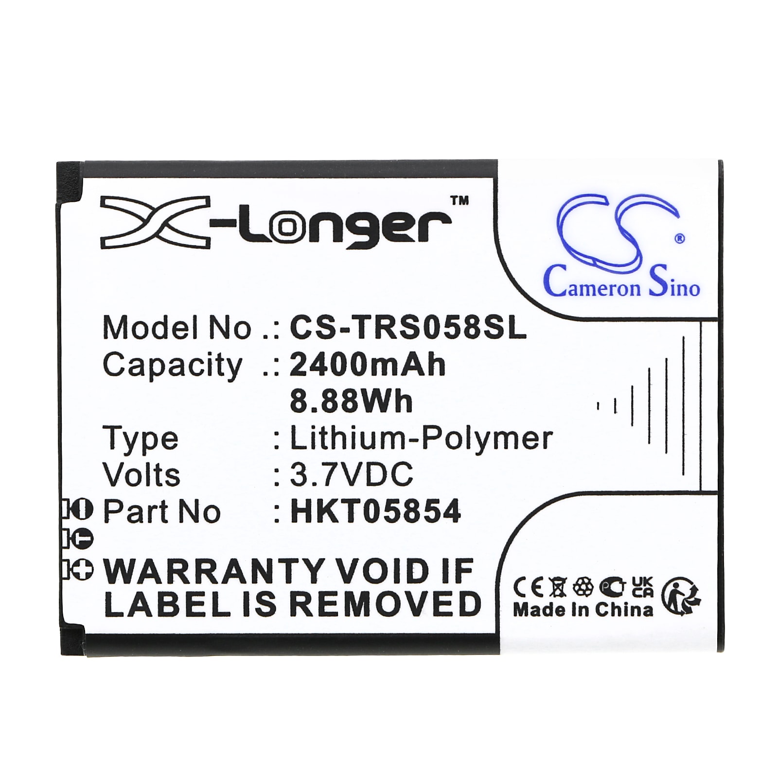 Batteri for satellittelefon til Thuraya SatSleeve, SatSleeve+, Satsleeve Hotspot