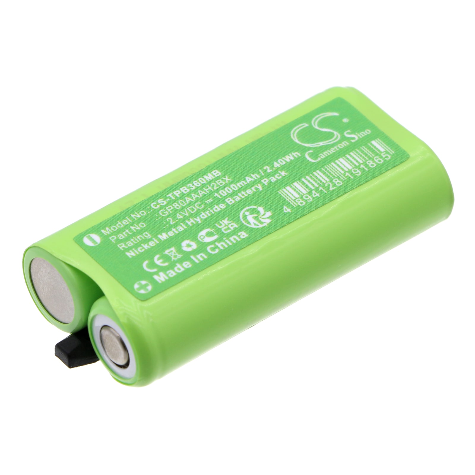 Batteri til BabyPhone for Topcom BabyTalker 3600, BabyTalker 3500 Nanny