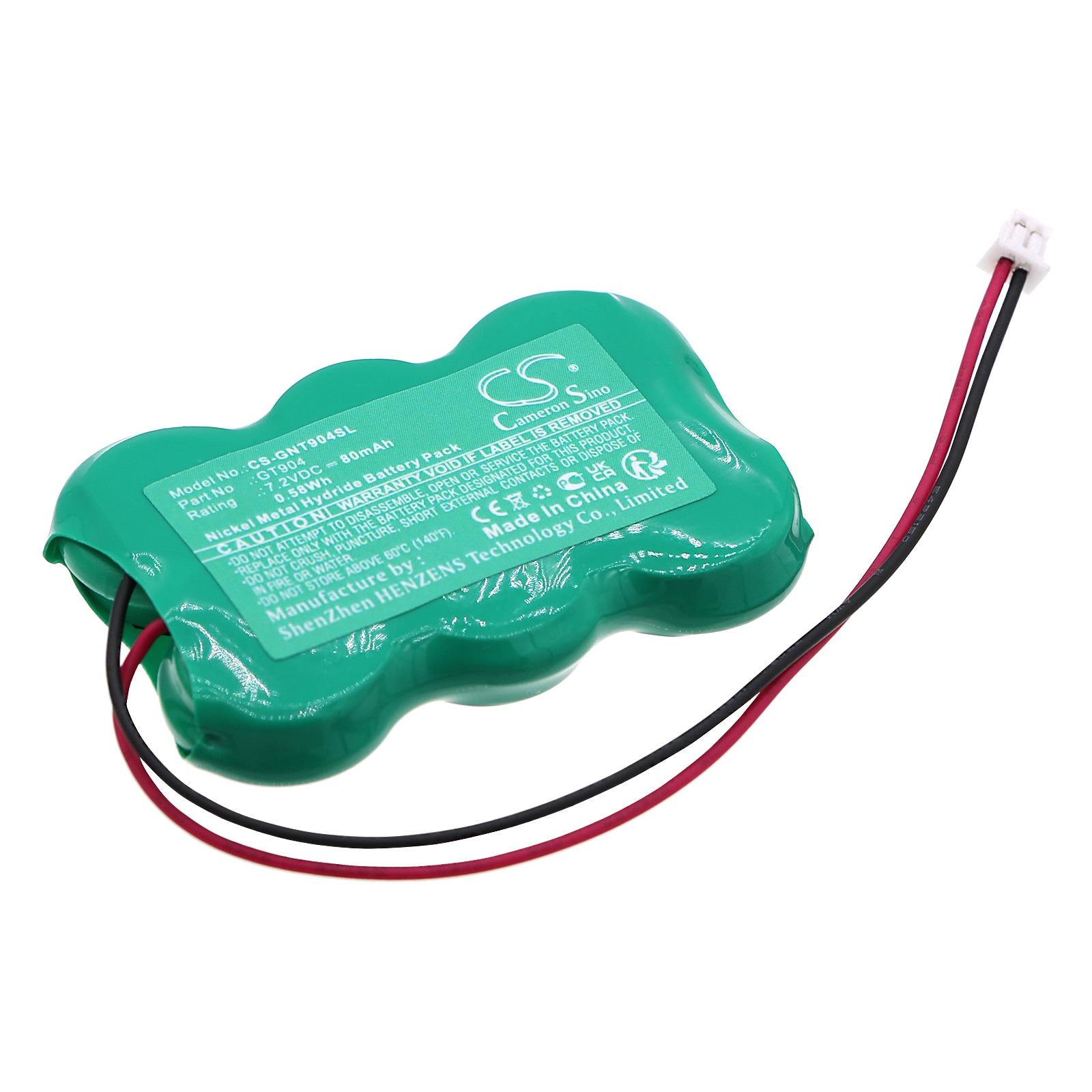 Batteri til sirenealarm for Getronic GT Auto Alarm Car Siren, 944 Siren, 945 Siren