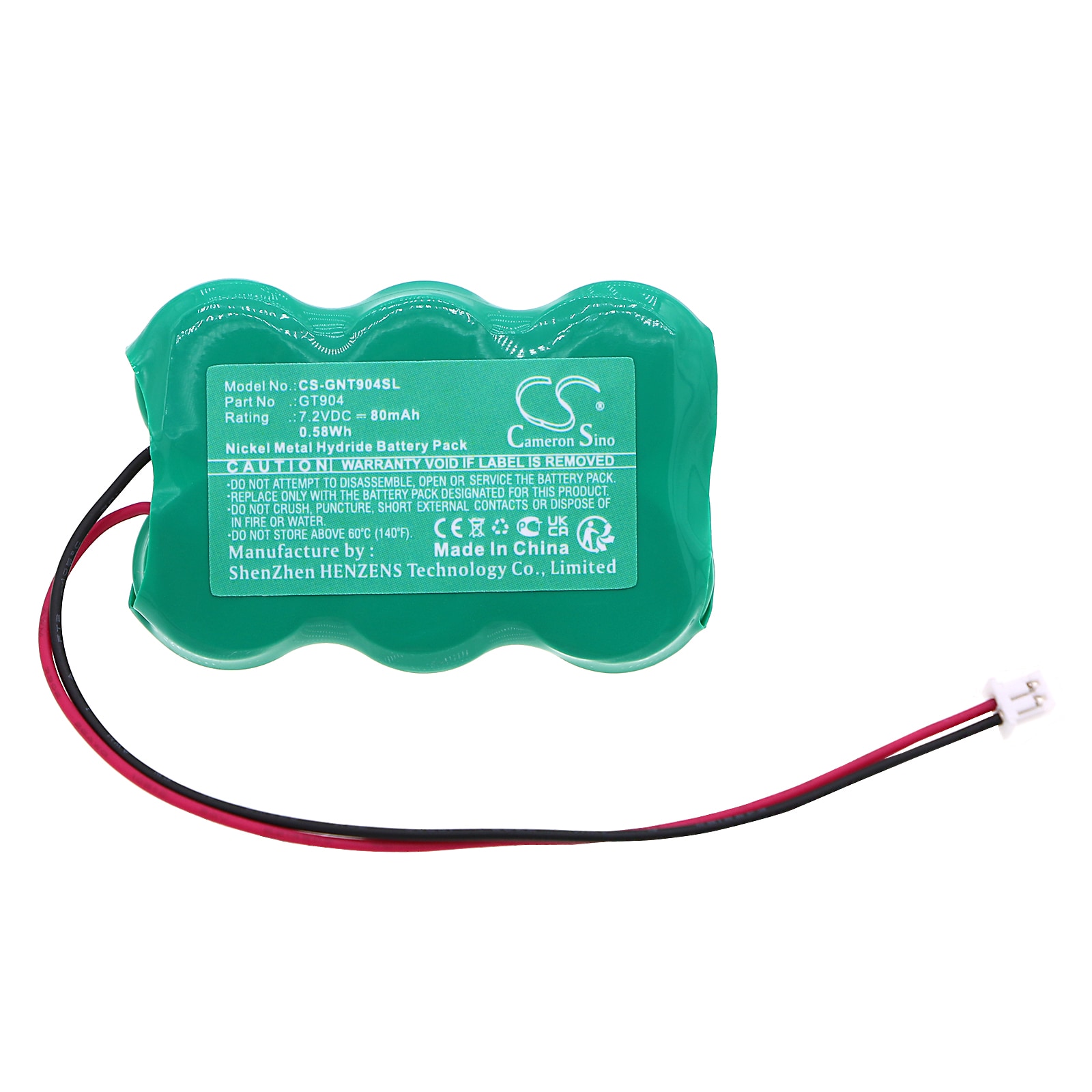 Batteri til sirenealarm for Getronic GT Auto Alarm Car Siren, 944 Siren, 945 Siren
