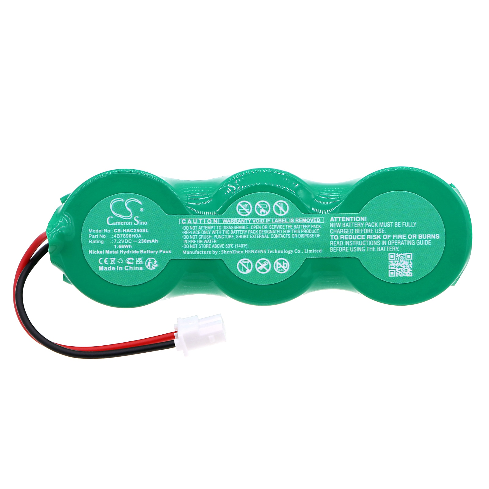 Batteri til sirenealarm for Honda Accord, Civic alarmsirene