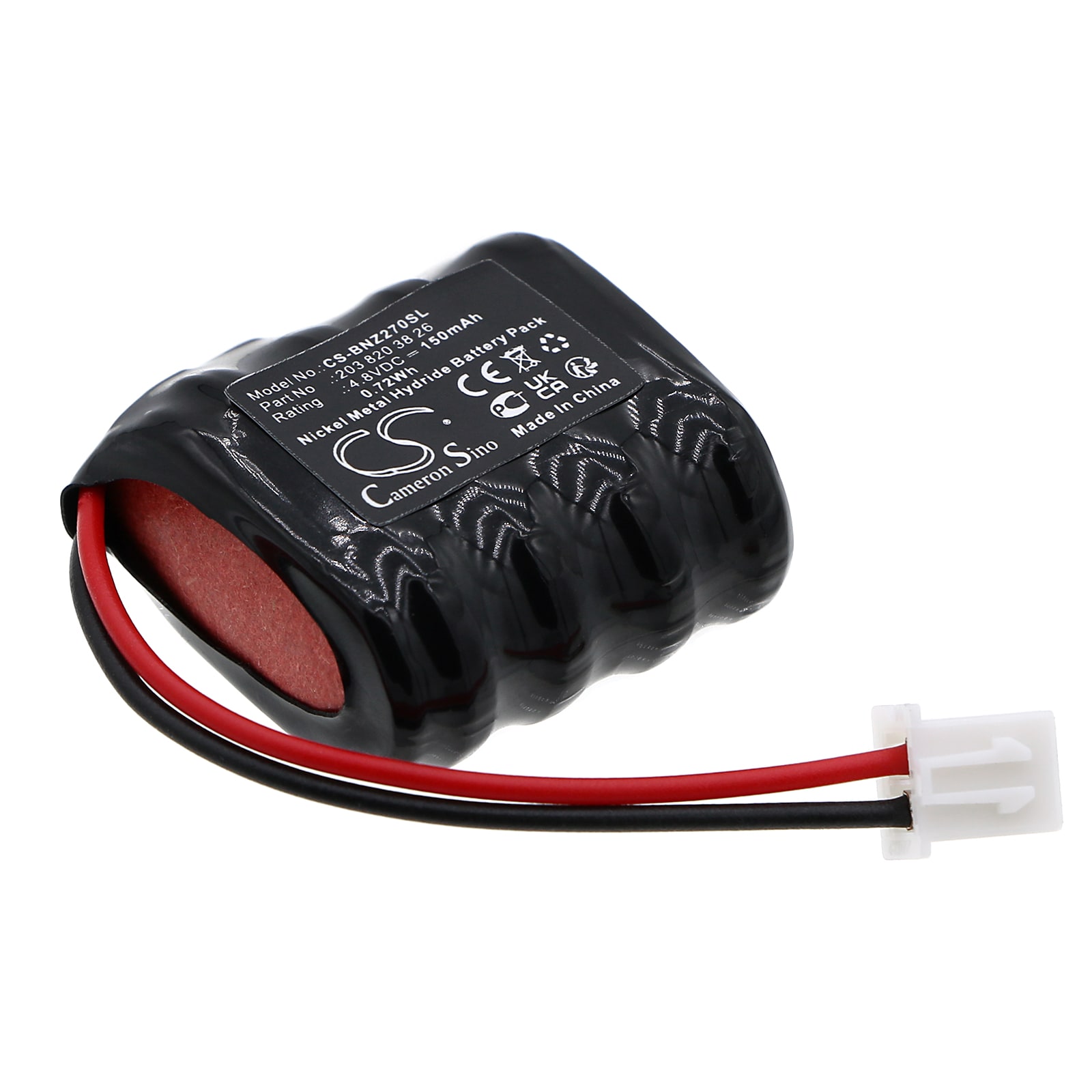 Batteri for sirenealarm for Mercedes-Benz CLK sirenealarm, CLK 270, CLK 320