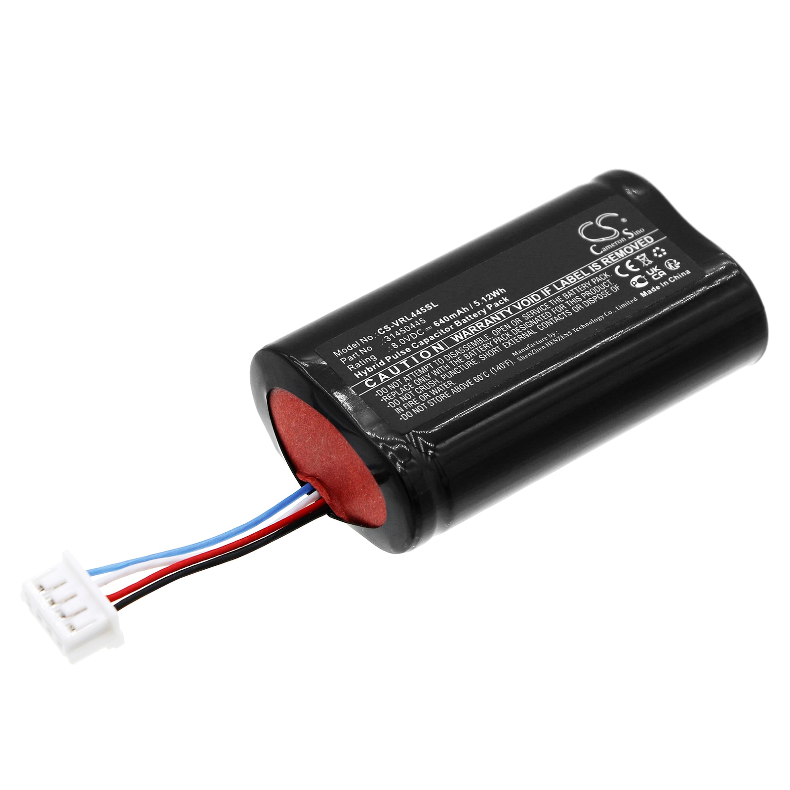 Batteri til sirenealarm for VOLVO S60 MK3, V90 2021 T5 Inscription og andre.