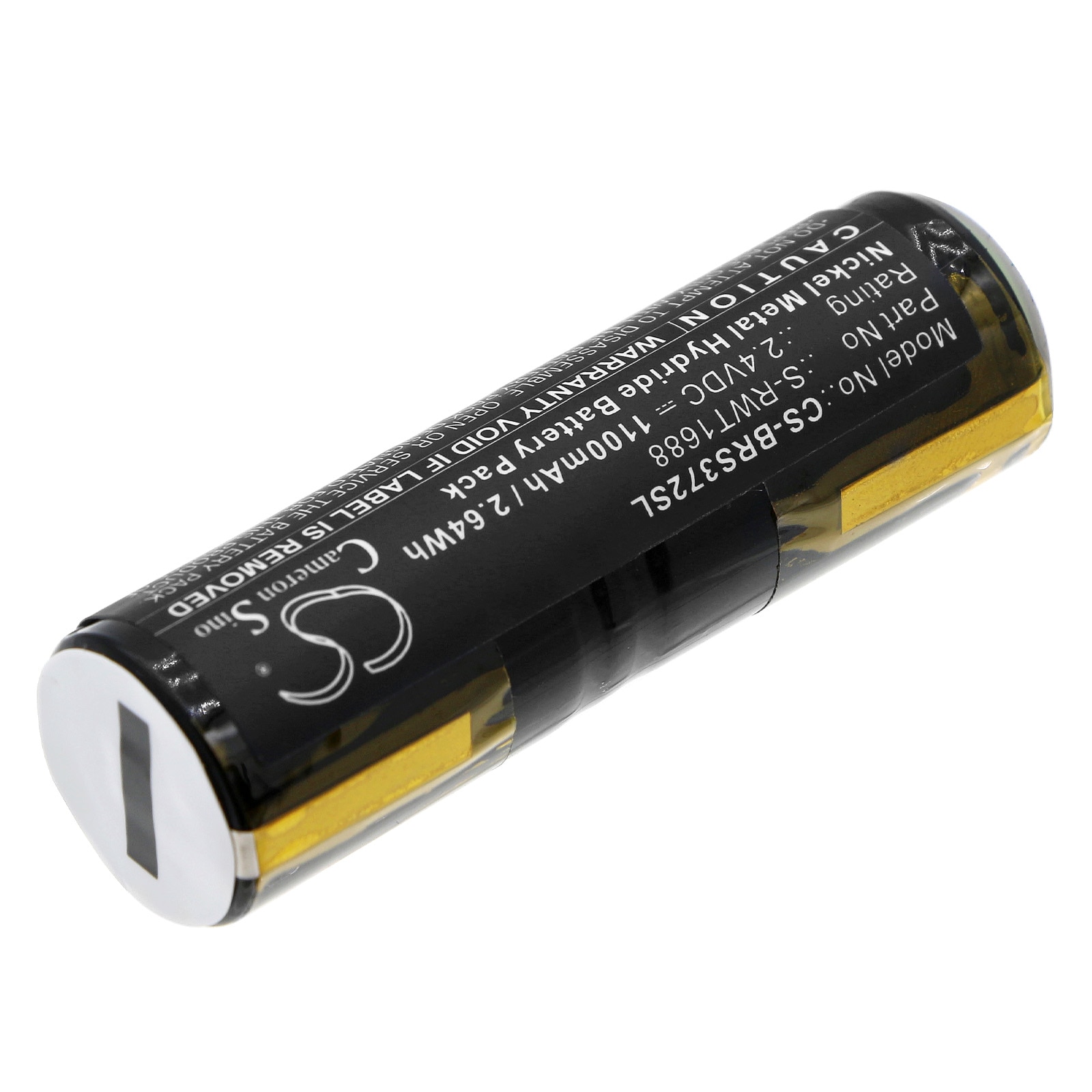 Batteri for tannbørste for Rowenta Dentasonic, Dentacontrol Duo, Dentacontrol 707 etc.