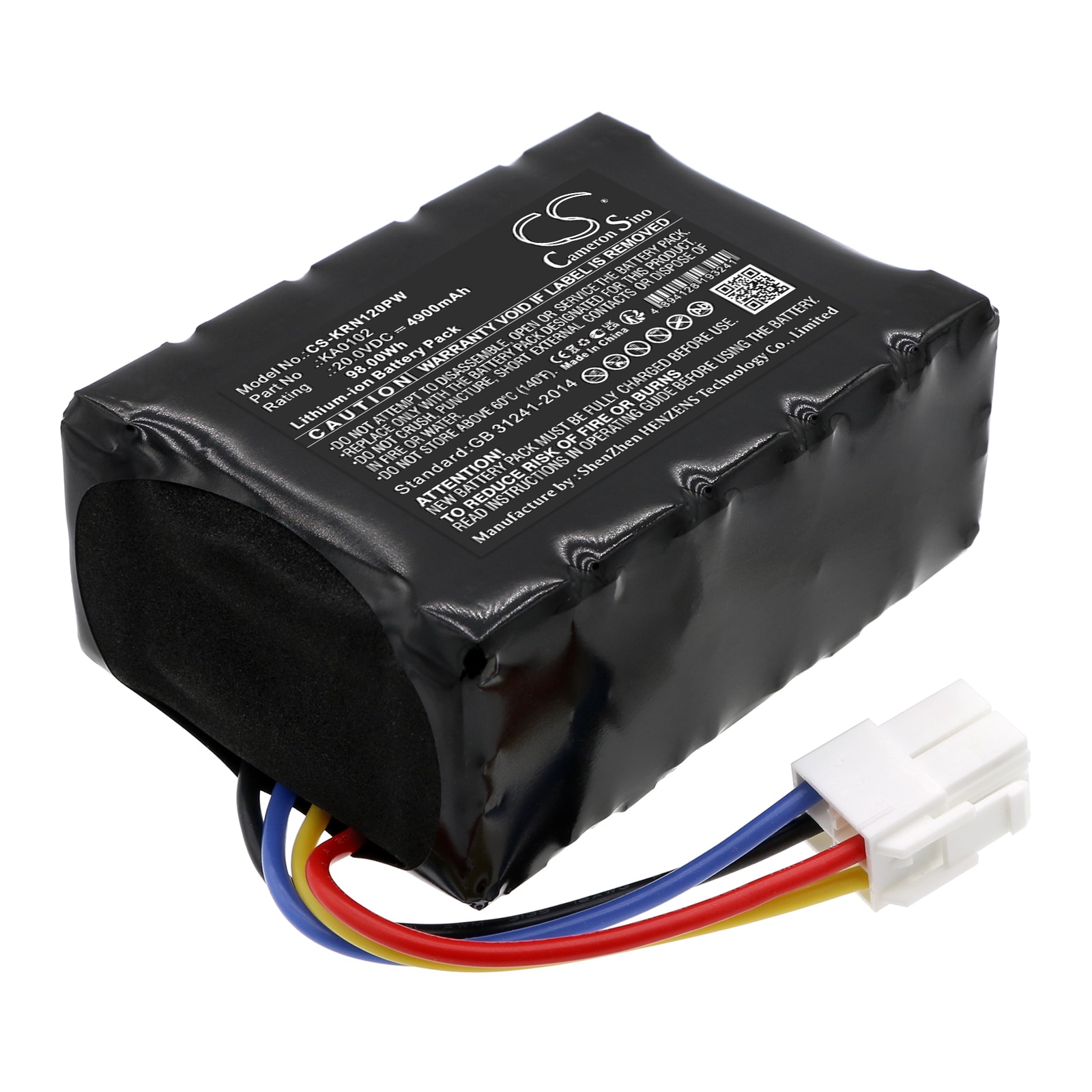 Batteri til gressklippere for Kress KR110, KR111, KR112 og andre