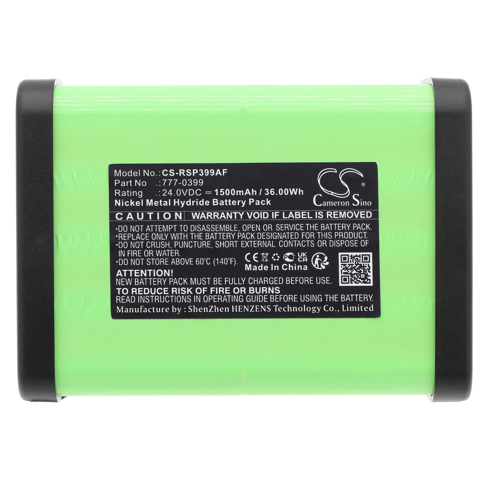 Batteri for automatiske dører til RS Pro 777-0399