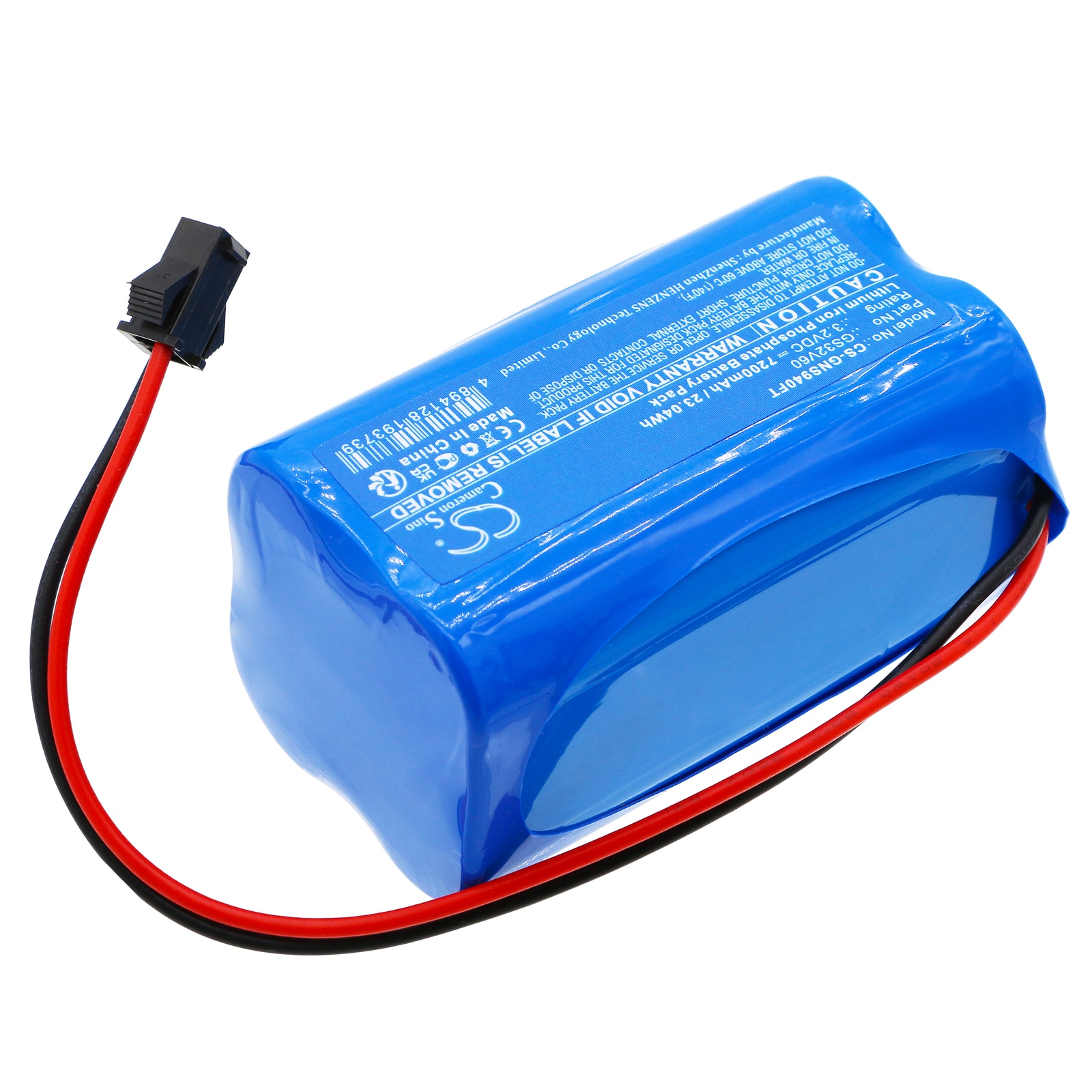 Batteri for solcellebatteri for Gama Sonic GS-94C-D
