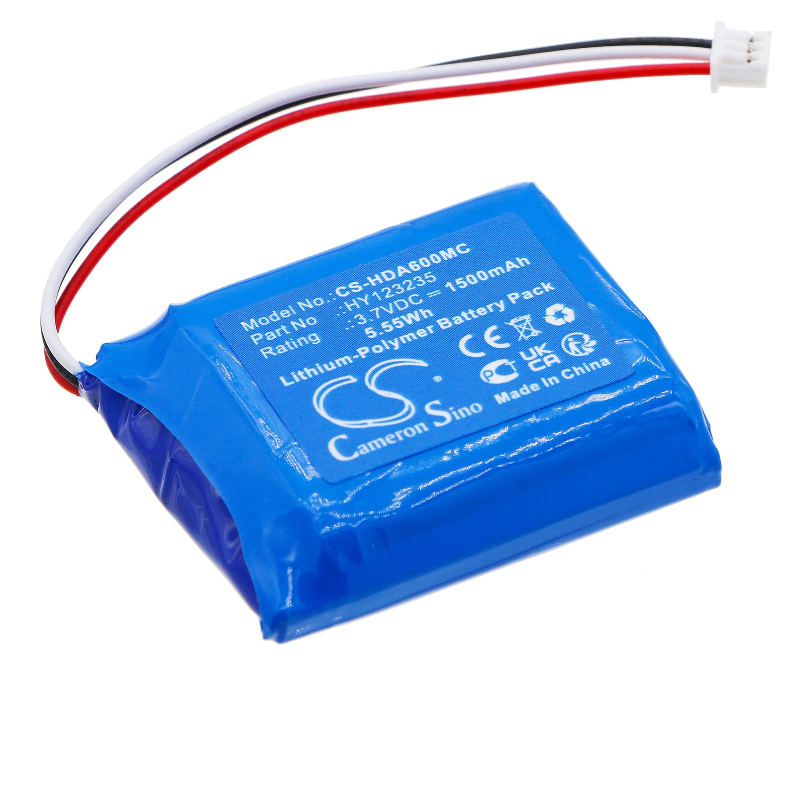 Batteri for kroppskamera til HP DSJ-A6x