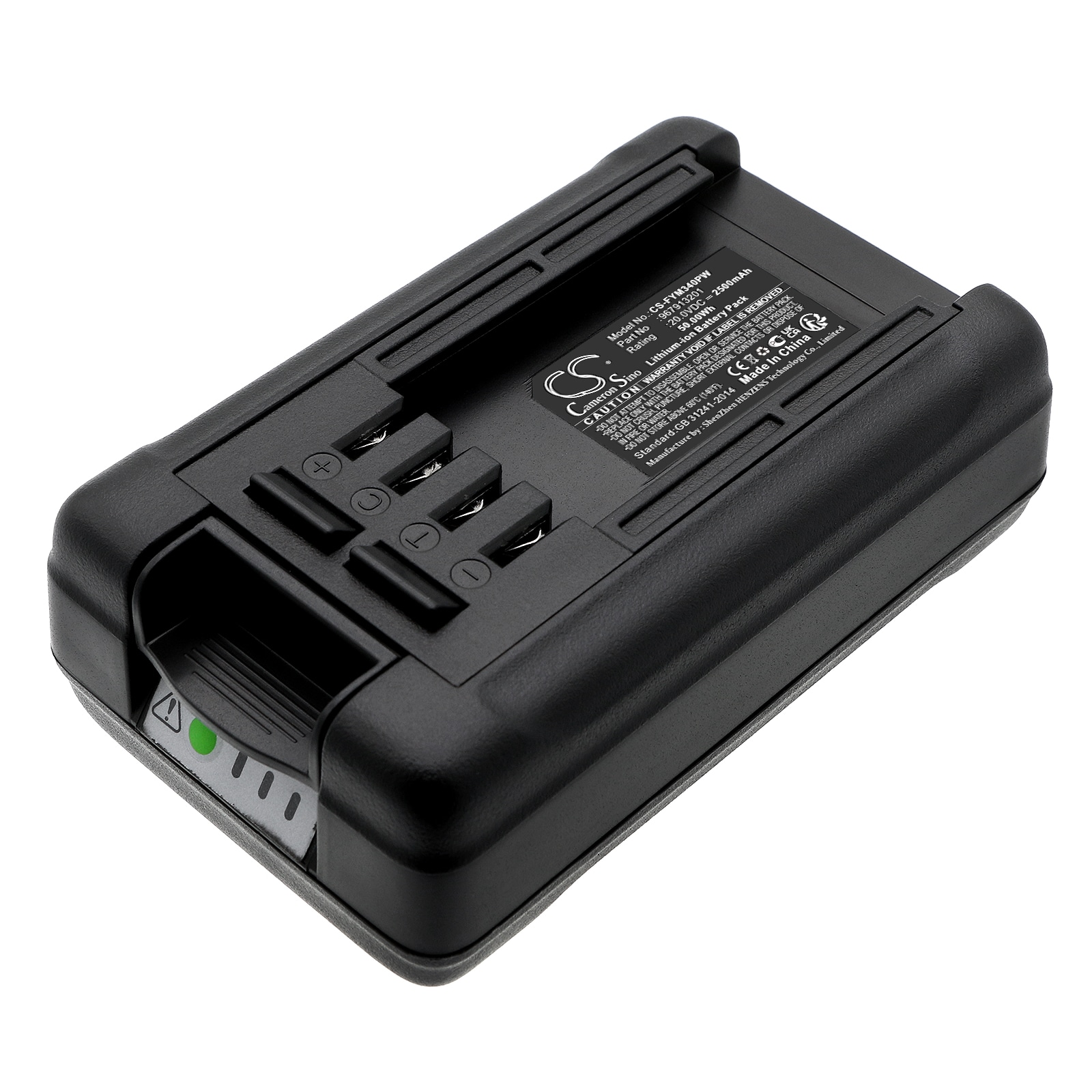 Batteri til gressklippere for Flymo C-li 20v, K9652, EasiCut Cordless 20V Li og andre