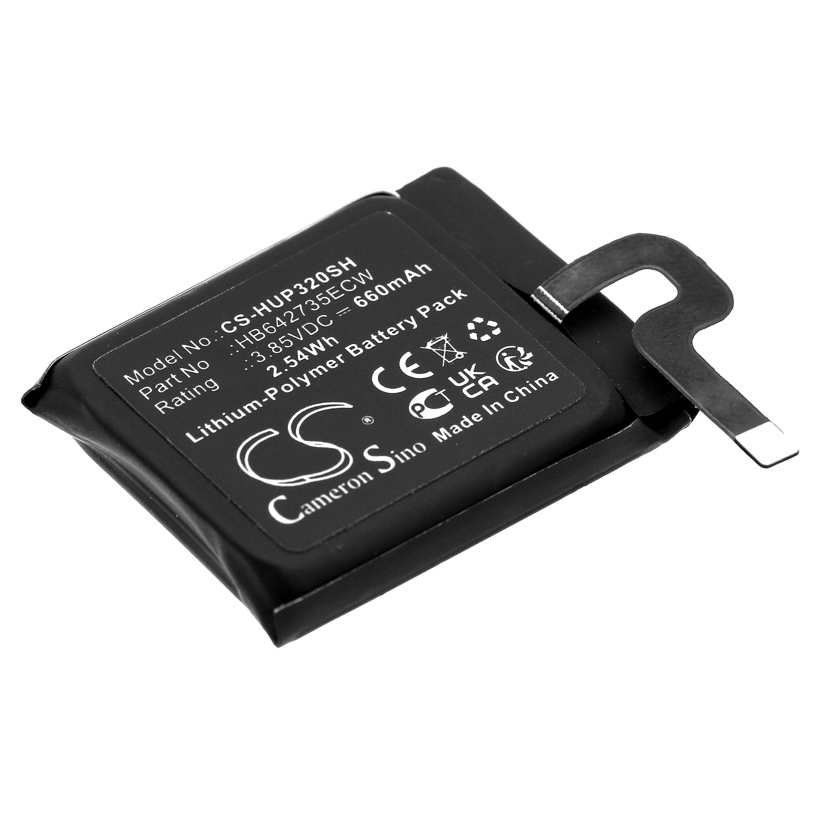 Batteri til smartklokke for Honor K2 Kids