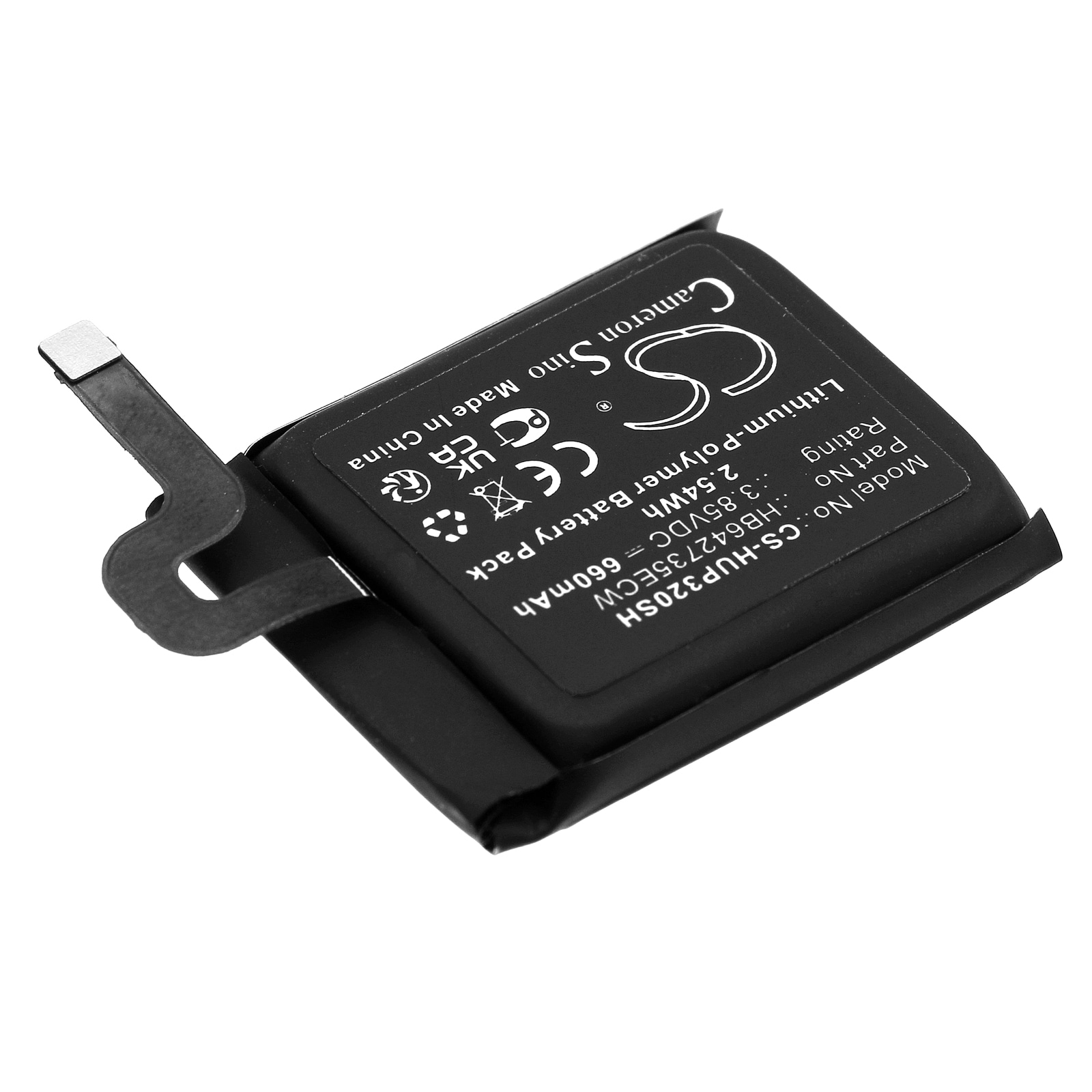 Batteri til smartklokke for Honor K2 Kids