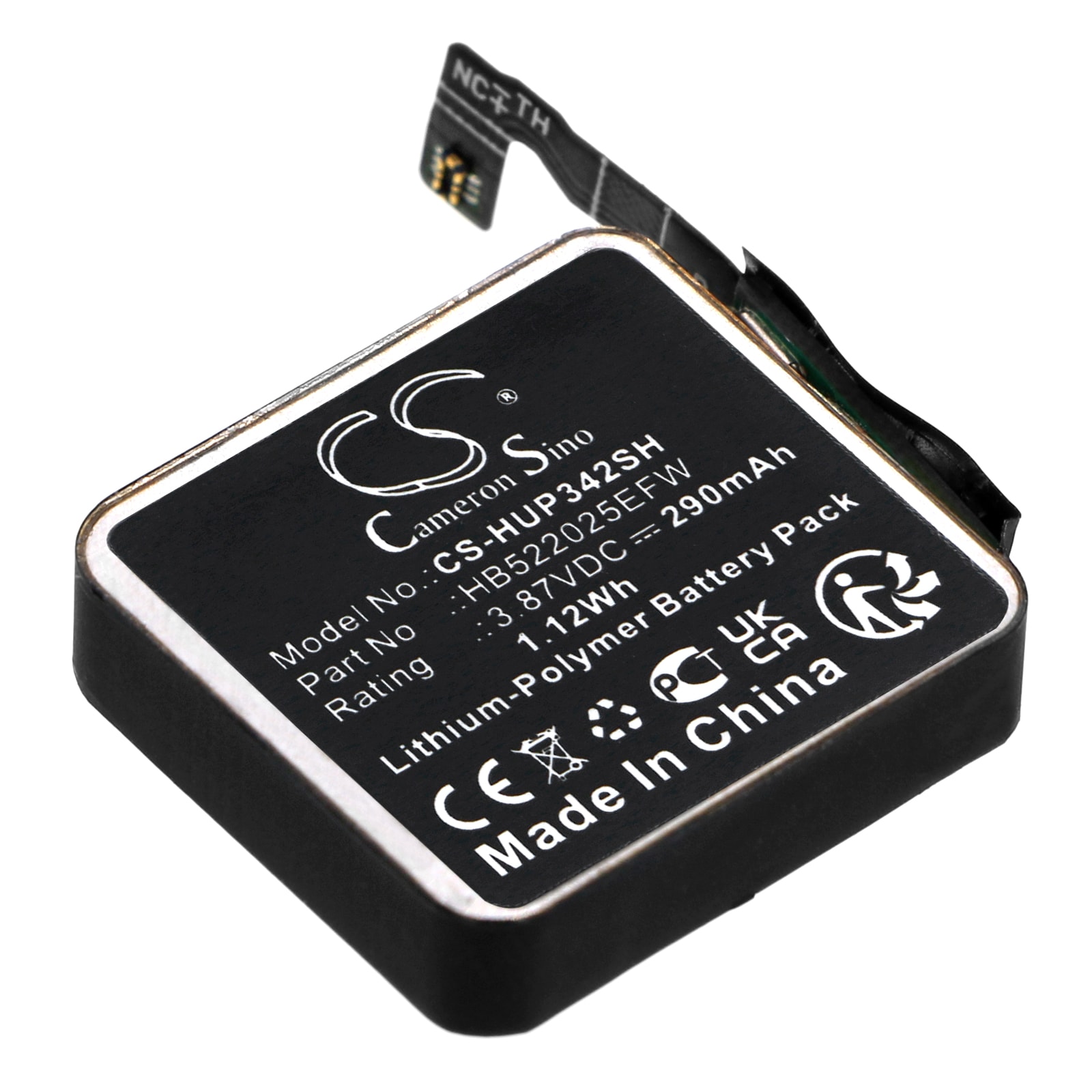 Batteri til smartklokke for Huawei Watch GT3 42mm, Watch GT3 Pro 42mm