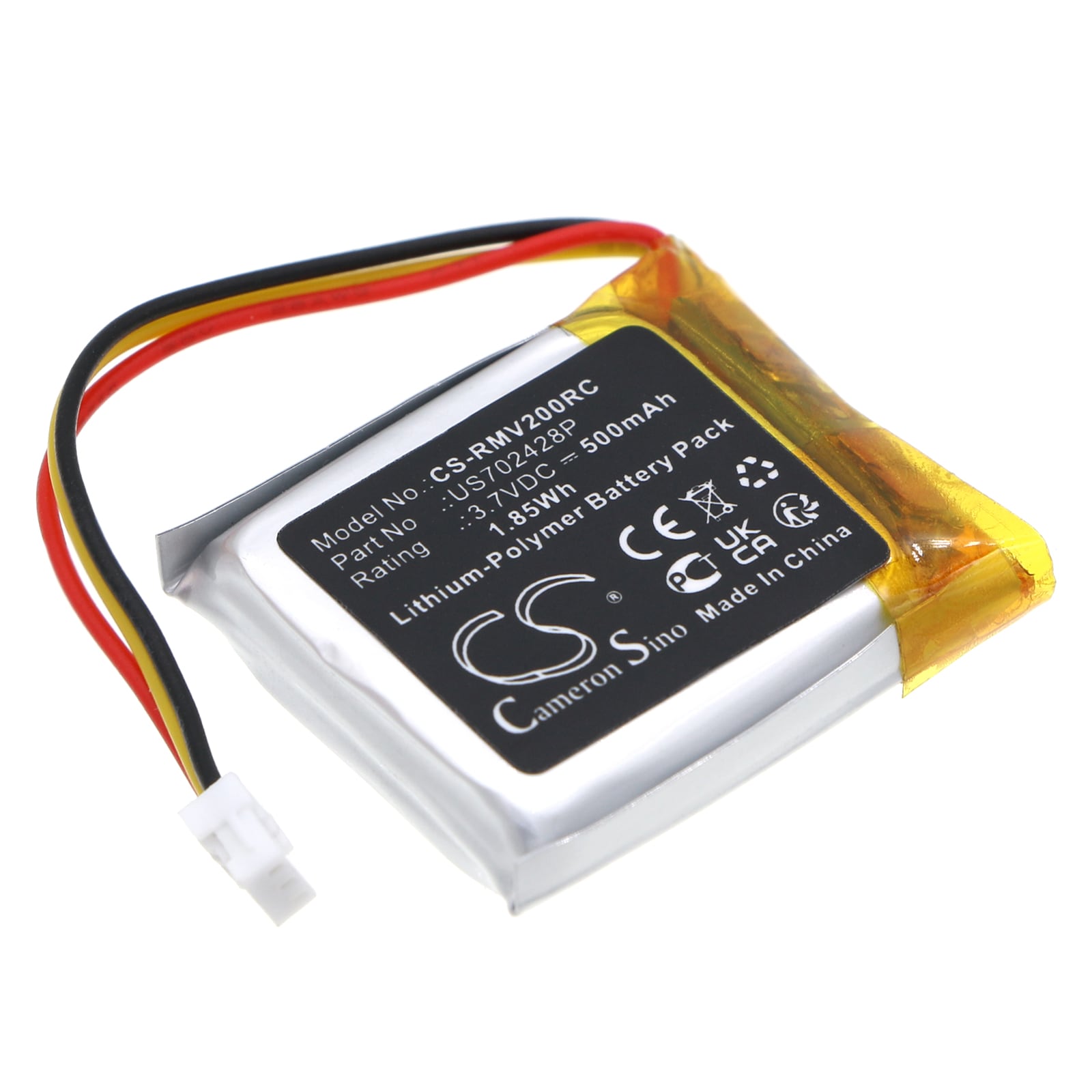 Batteri for tastatur, mus for RAZER Viper Ultimate, RC30-030501, Viper V2 Pro og andre.