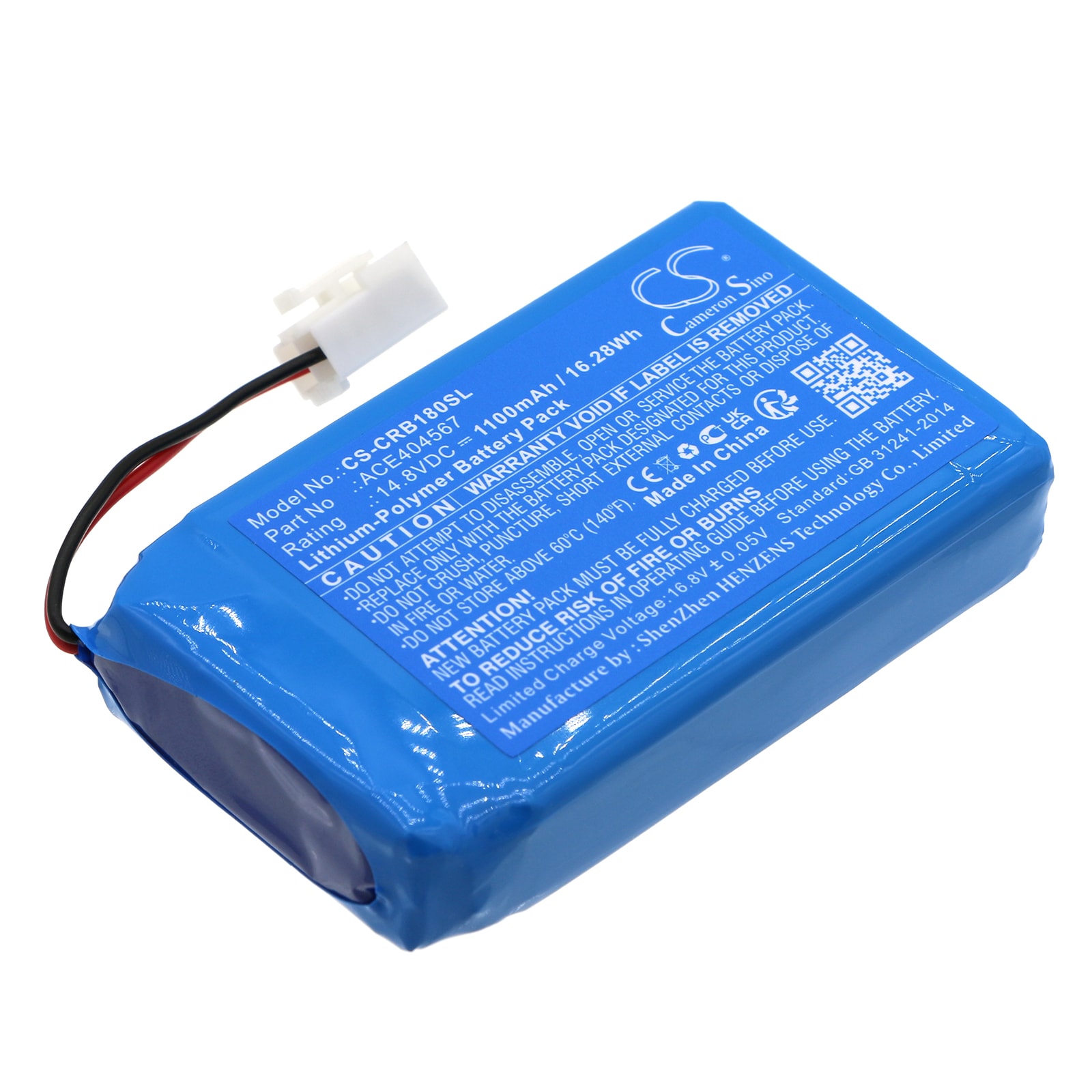 Smart Home-batteri for Cobra 72M, 18M, 36M