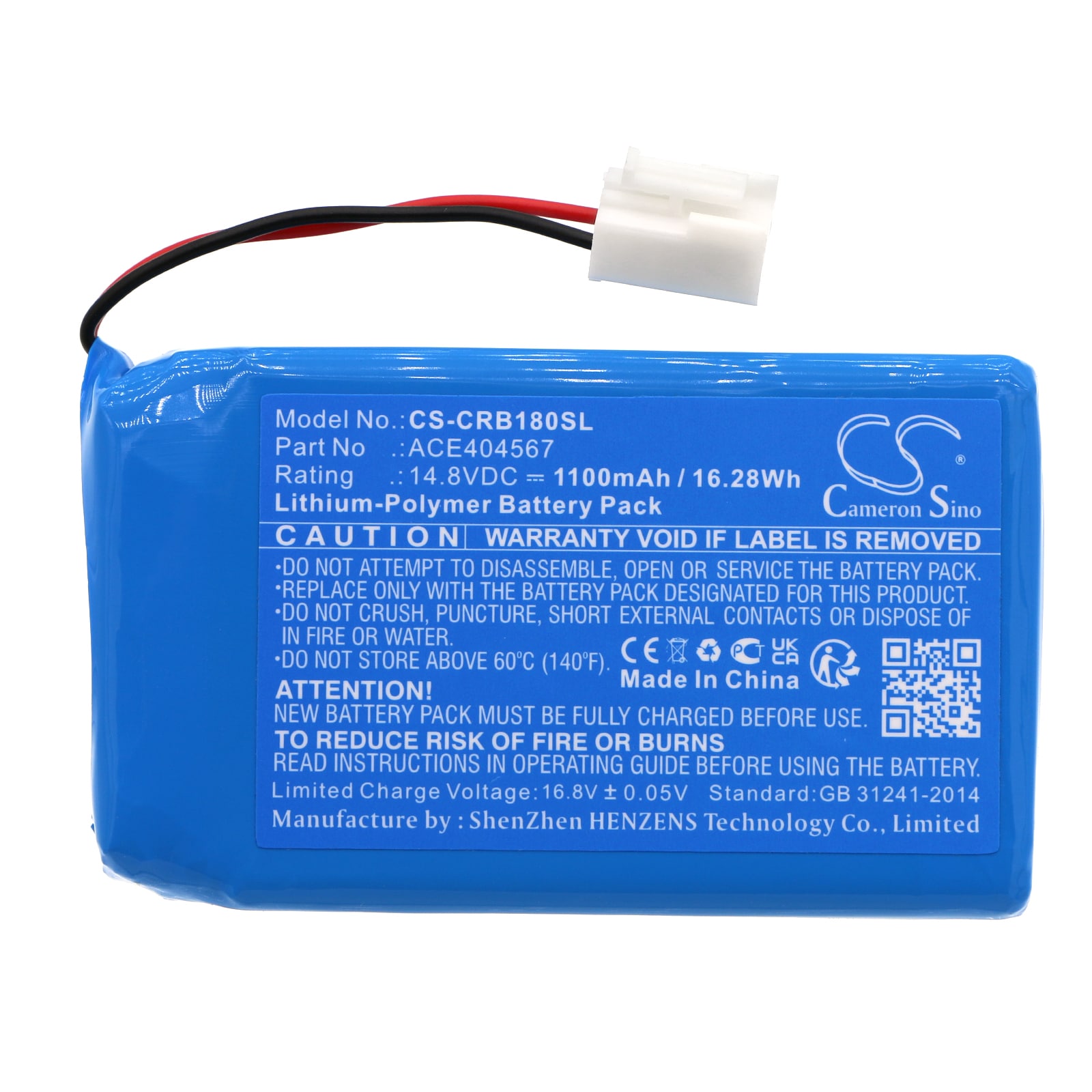Smart Home-batteri for Cobra 72M, 18M, 36M
