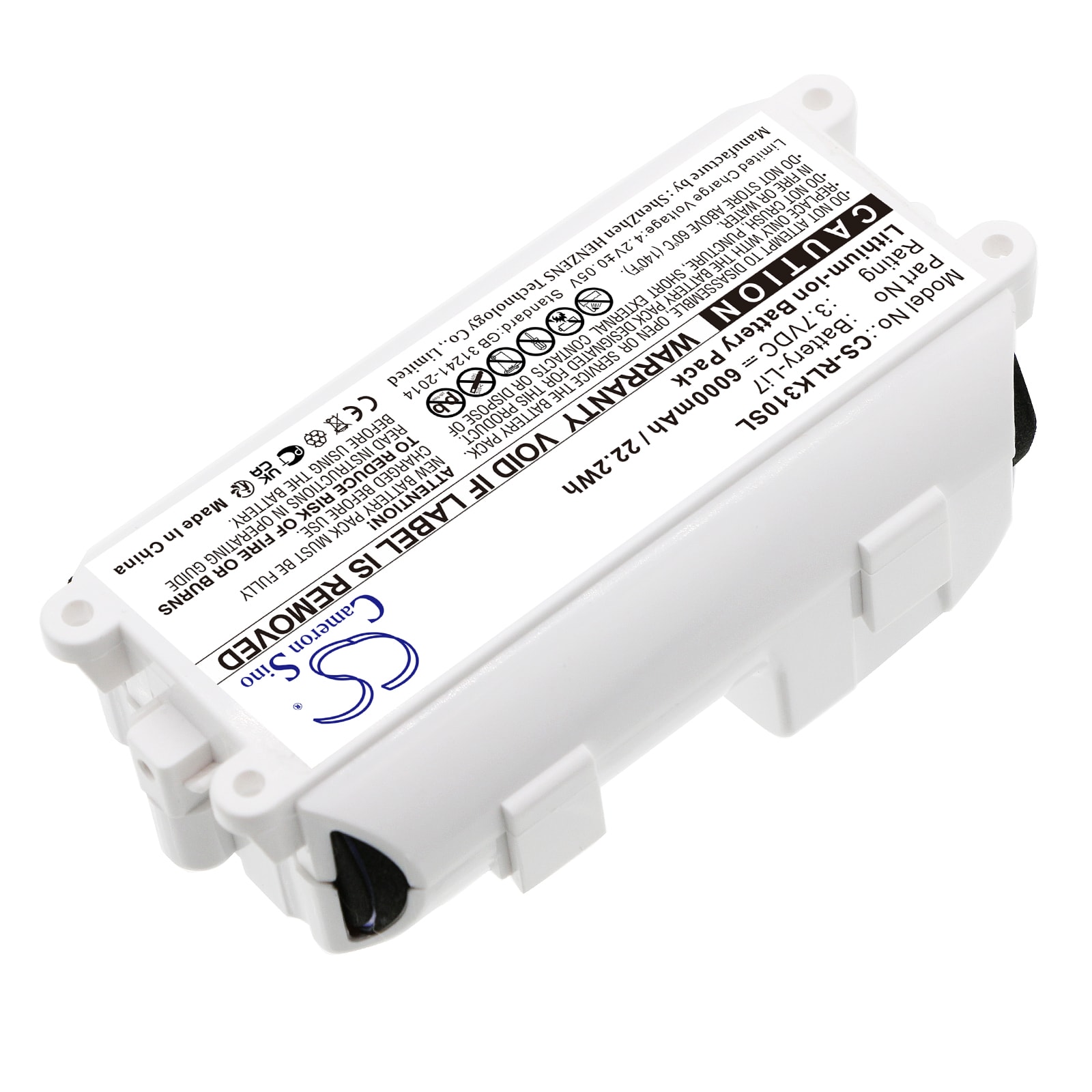 Batteri for sikkerhetskamera til Reolink Argus 3 Pro