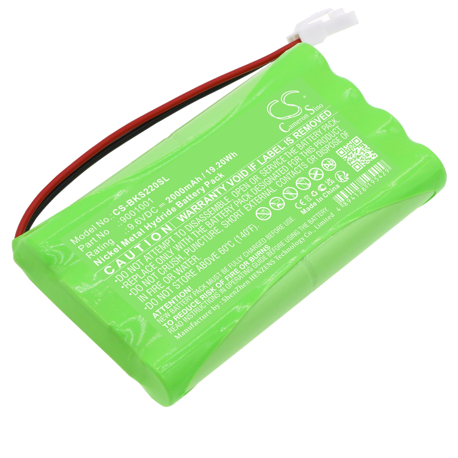 Smart Home-batteri for Somfy AXOVIA 220B, Axovia MultiPro, Axovia 3S og andre.