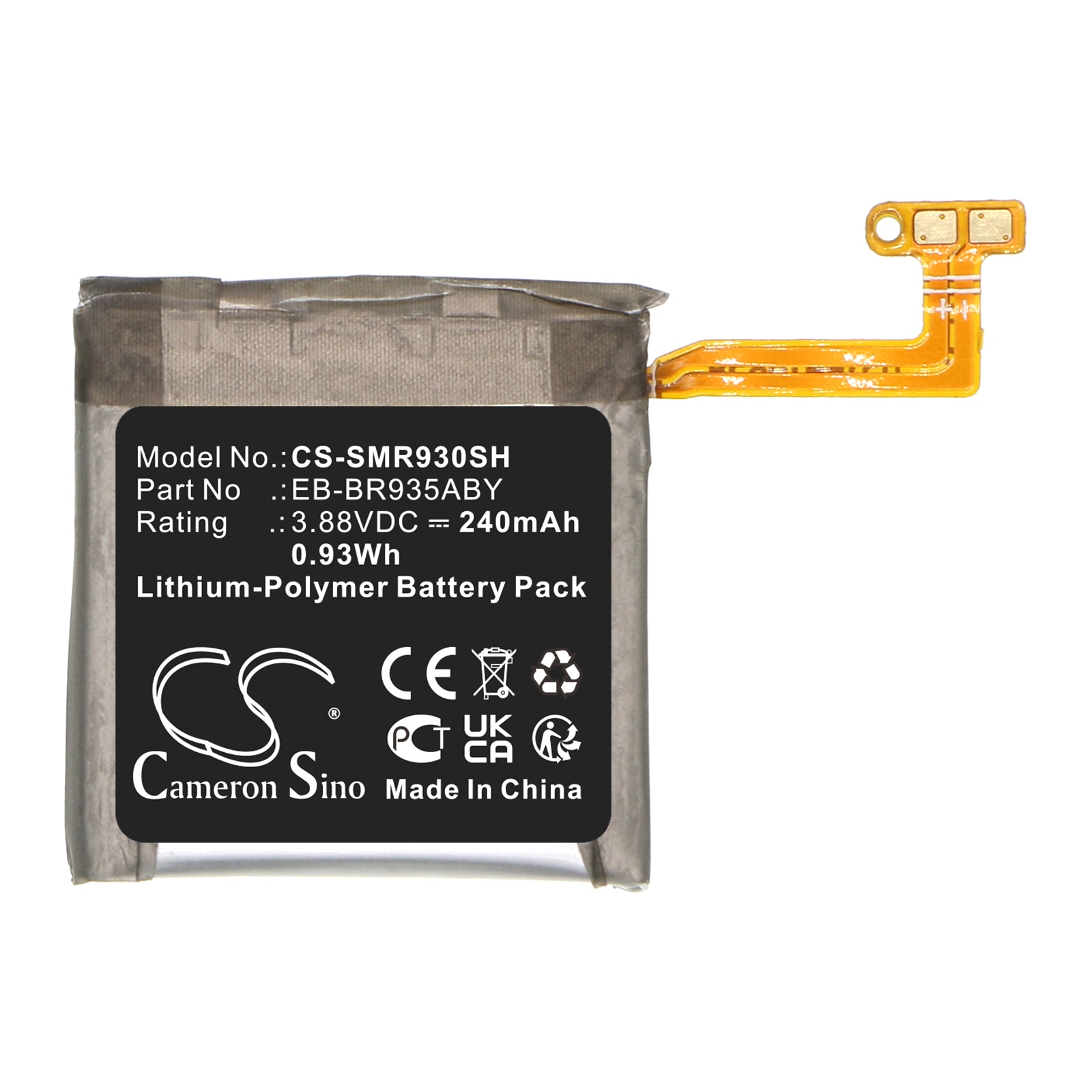 Batteri for smartklokke for Samsung Galaxy Watch 6 40mm, SM-R930, SM-R935