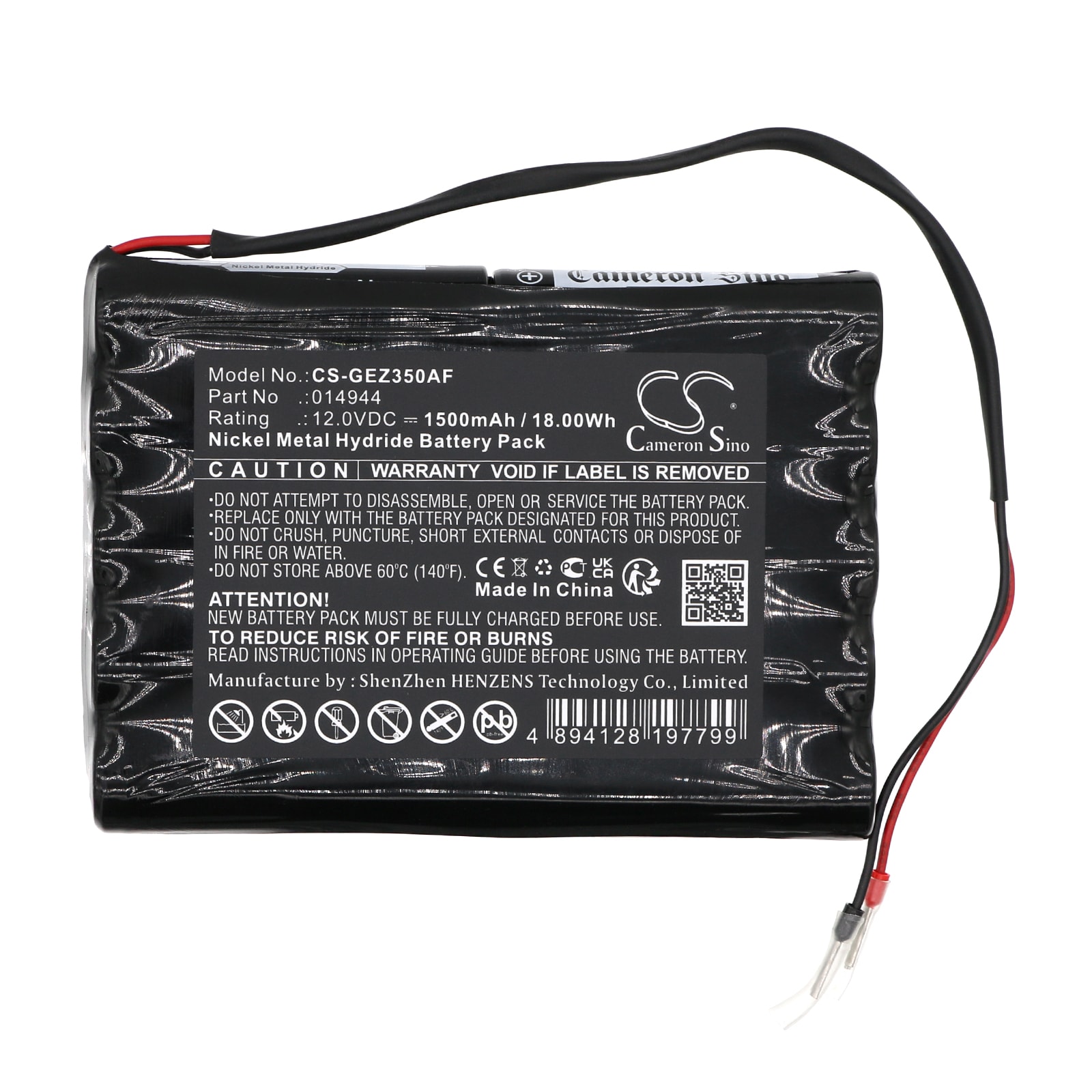 Batteri for automatiske dører for GEZE SMD, TSA 350N, TSA360NT