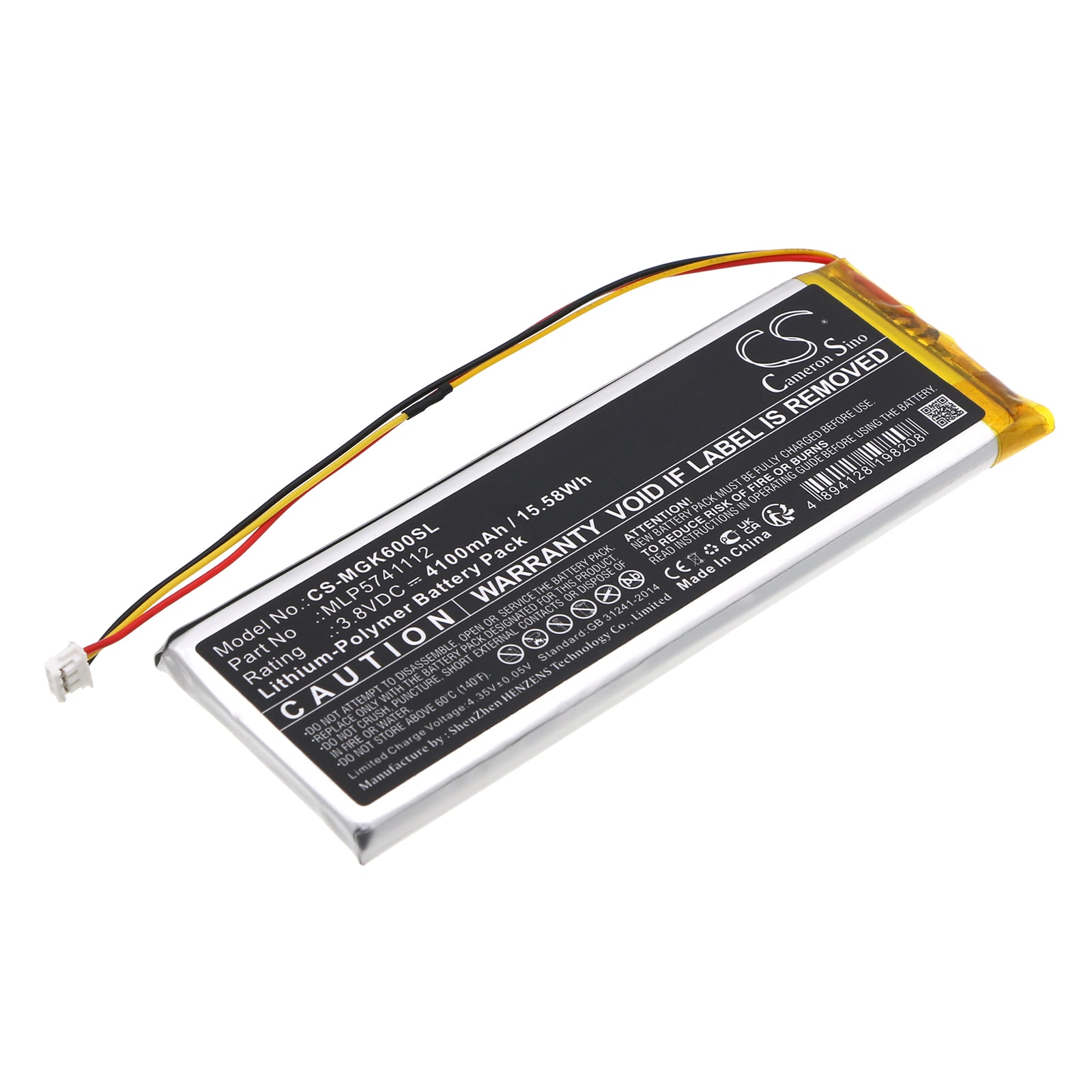 Batteri for tastatur, mus for MelGeek Mojo60