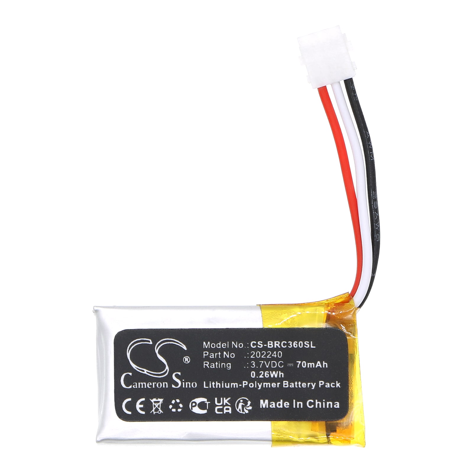 Batteri for elektriske sykkeldeler til $ 0000098n EB1310000E, LED-fjernkontroll, BRC3600 og andre.