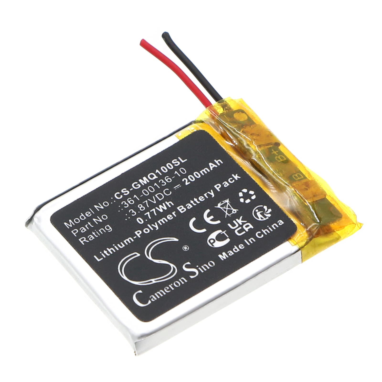 Batteri til smartklokke for Garmin Venu SQ Music