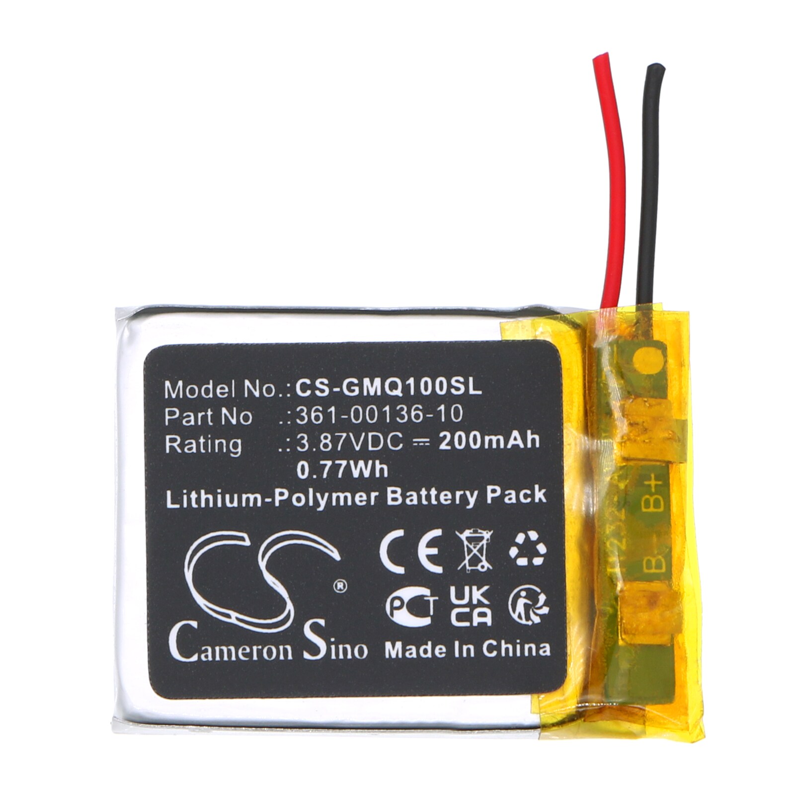 Batteri til smartklokke for Garmin Venu SQ Music