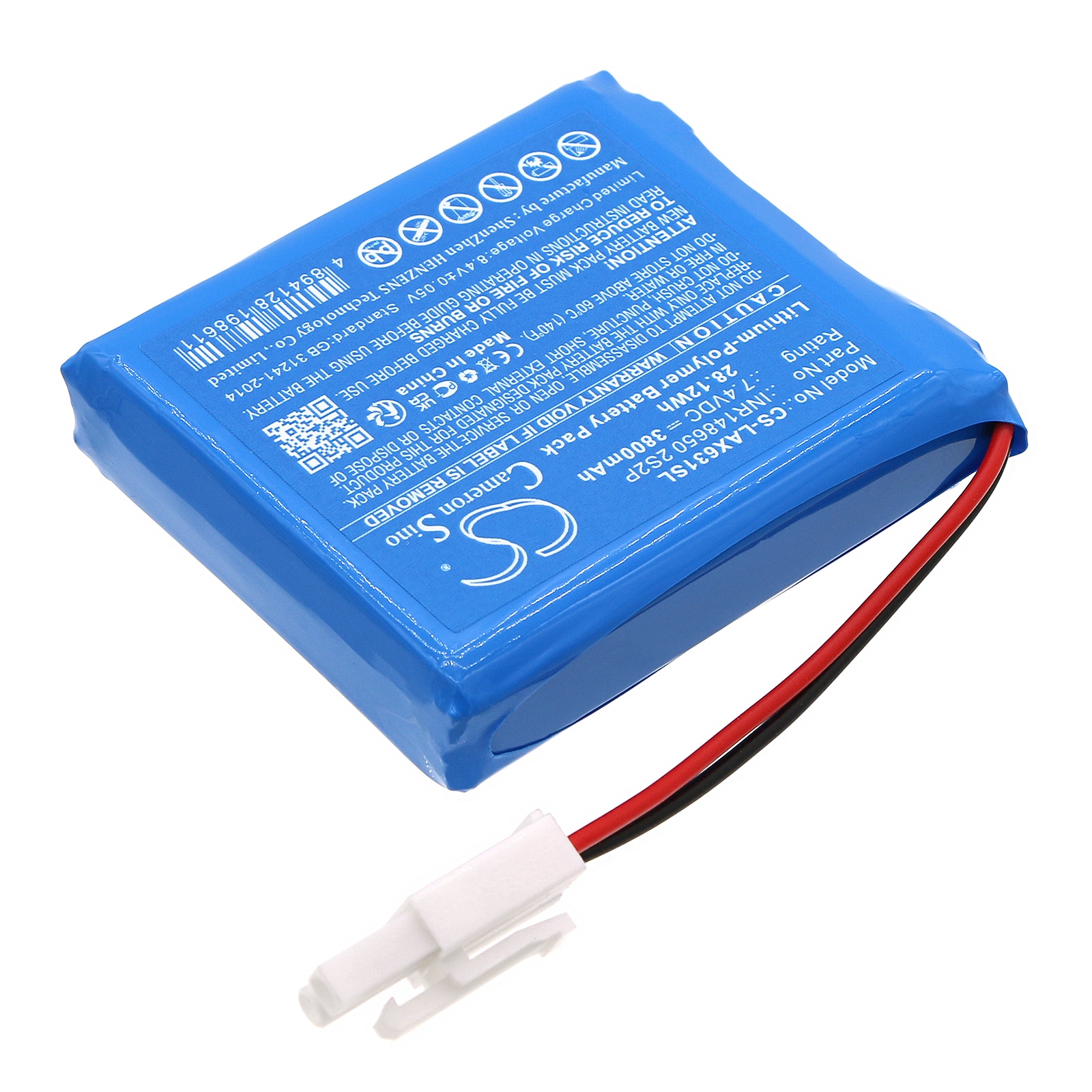 Batteri til diagnostisk skanner for Launch X631, X631+