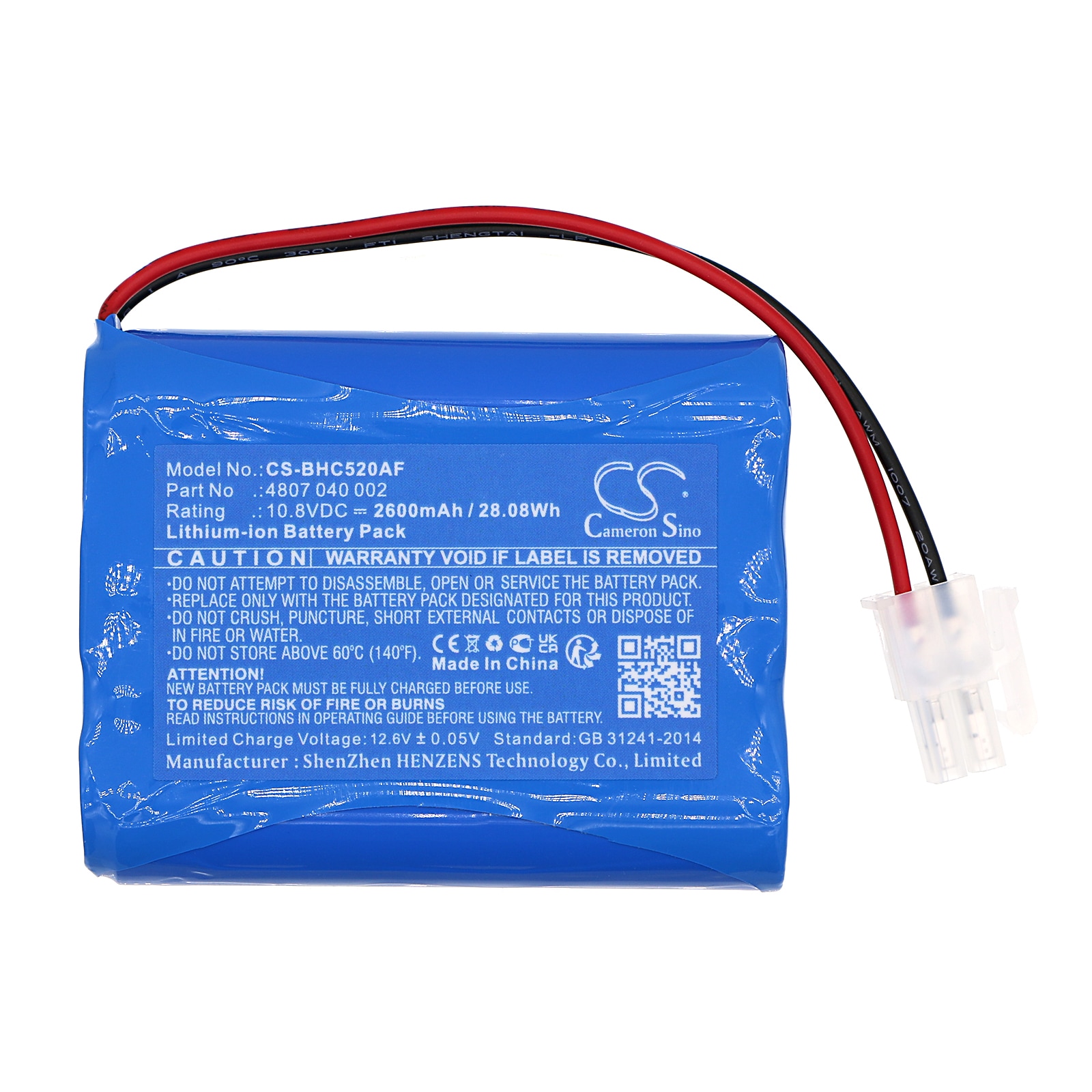 Smart Home-batteri for Becker Hazard Control, HC520, P10-11-M19 og andre.