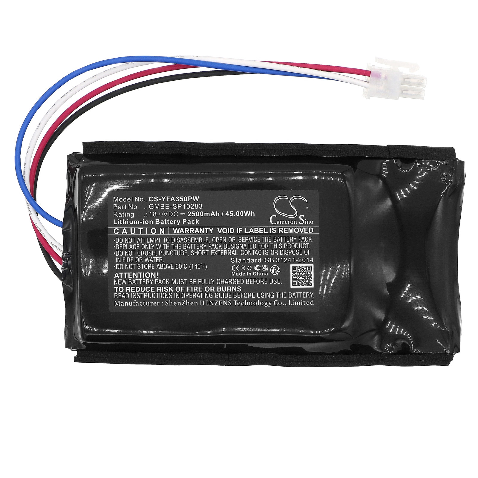 Batteri til gressklippere for Yard Force Amiro 350, Amiro 350i, Amiro 400 osv.