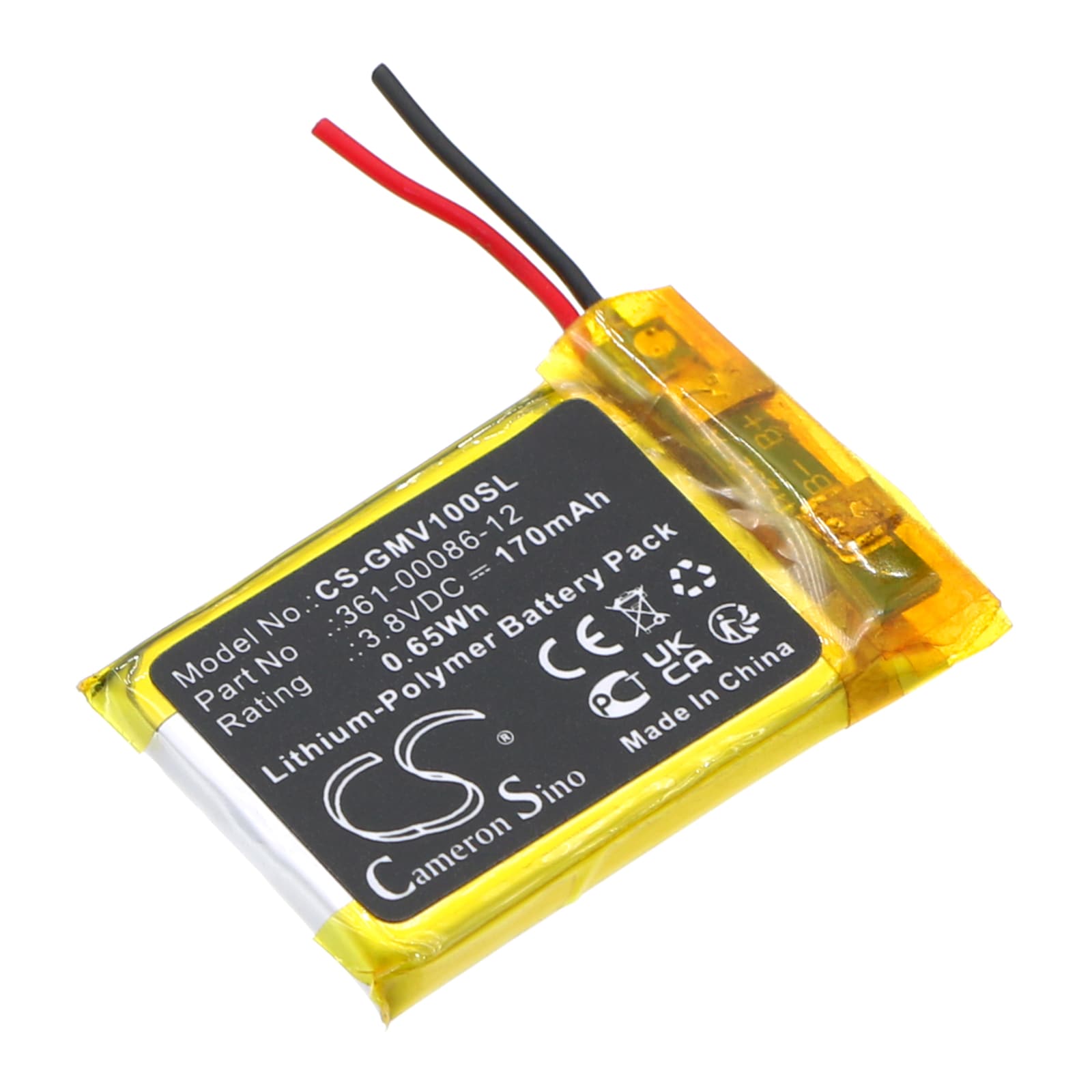 Batteri til smartklokke for Garmin Venu, Femix 6s Pro