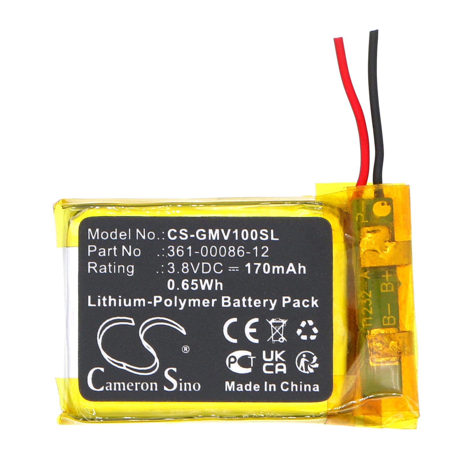 Batteri til smartklokke for Garmin Venu, Femix 6s Pro