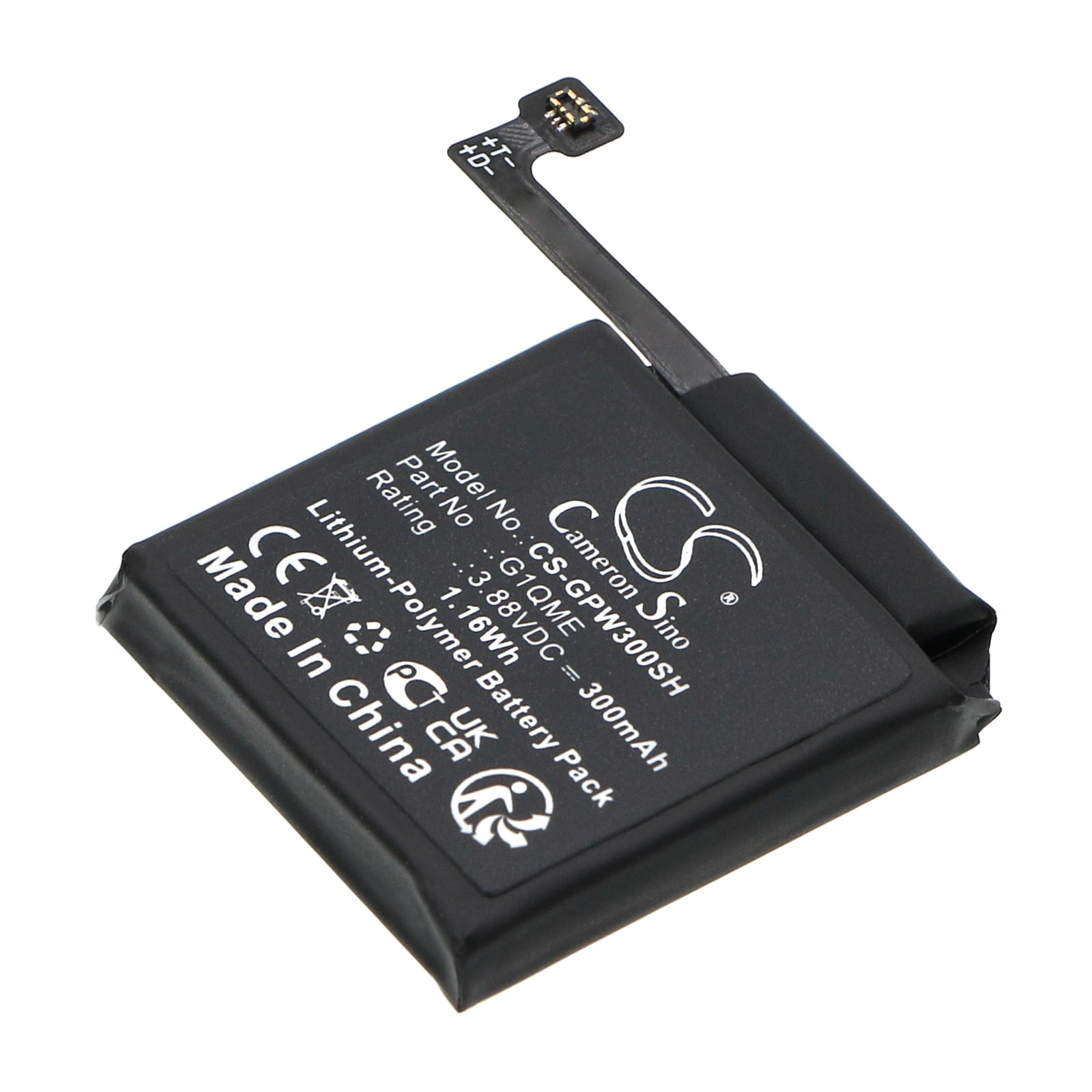 Batteri for smartklokke for Google Pixel Watch 3