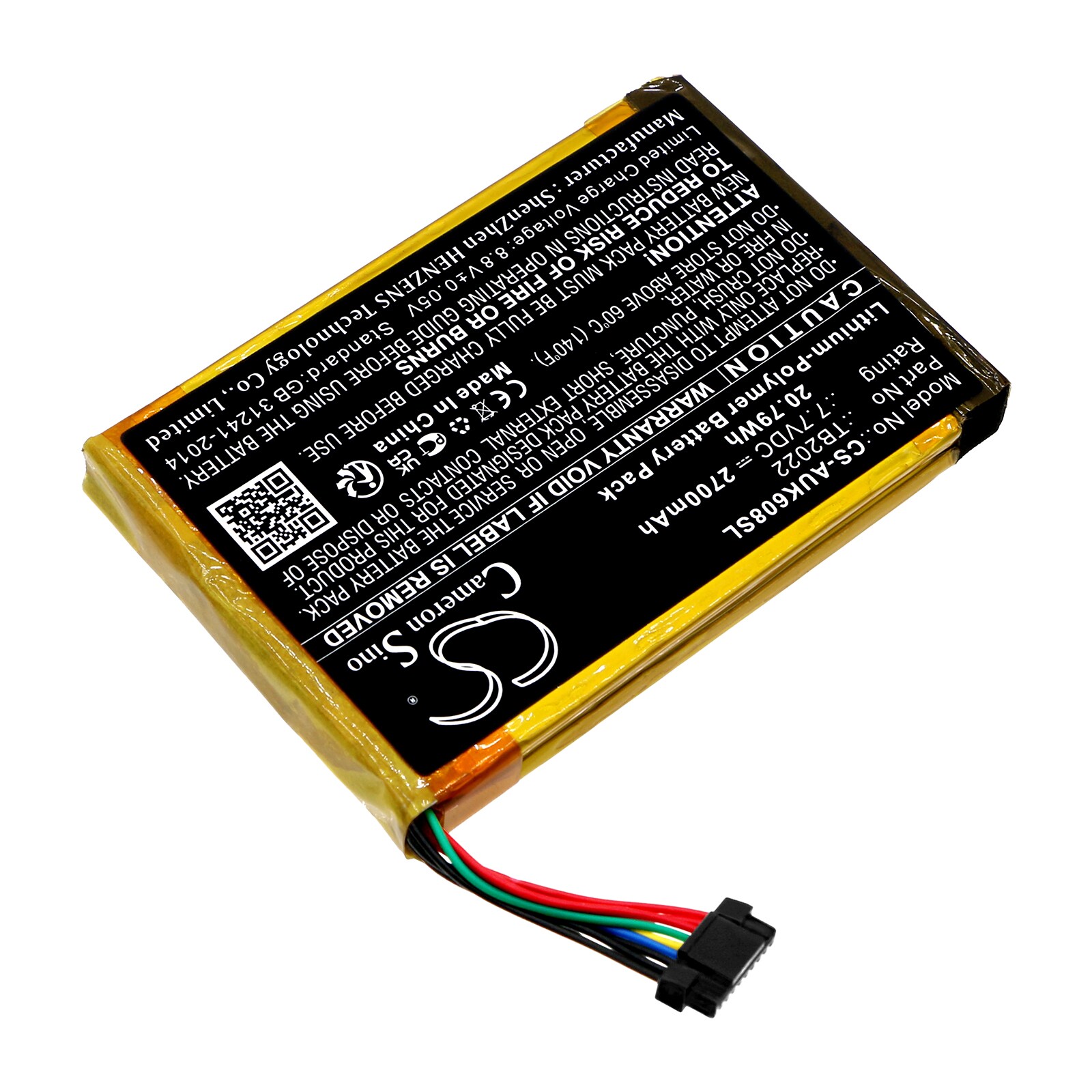 Batteri til diagnostisk skanner for Autel MaxiBAS BT608