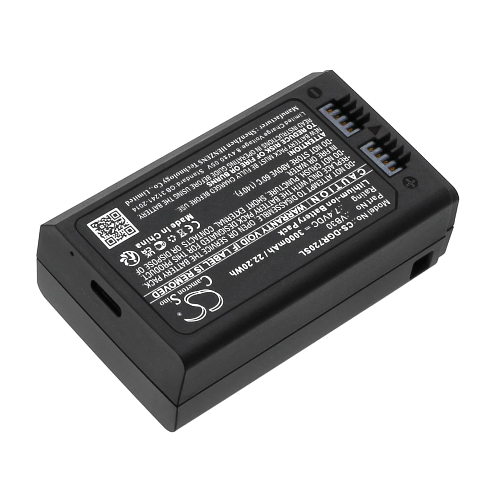 Batteri for stroboskopisk belysning for GODOX V1 Pro, V850 Ⅲ, V860 Ⅲ og andre.