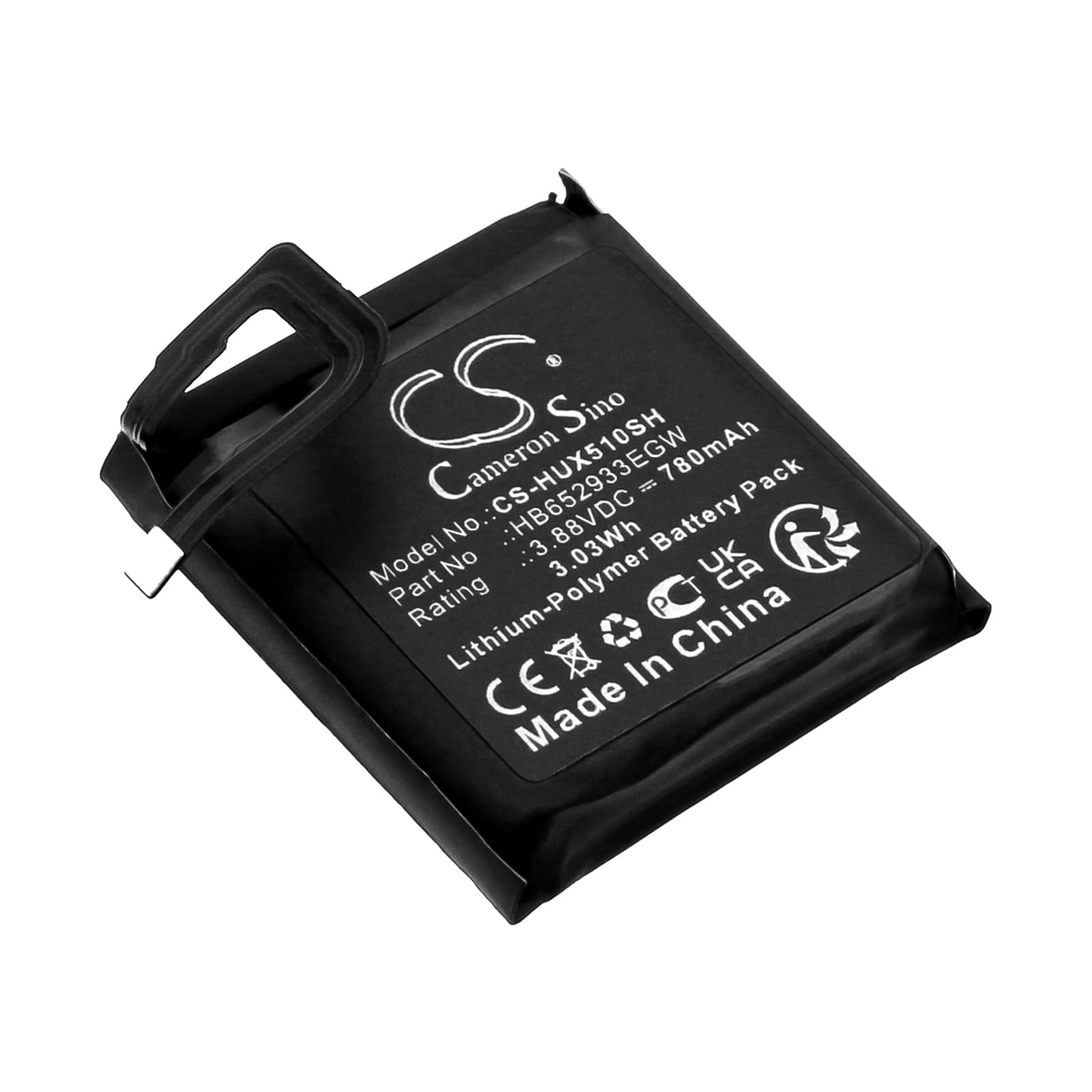 Batteri til smartklokke for Huawei Watch 5, Watch 5X, Watch 5X Pro